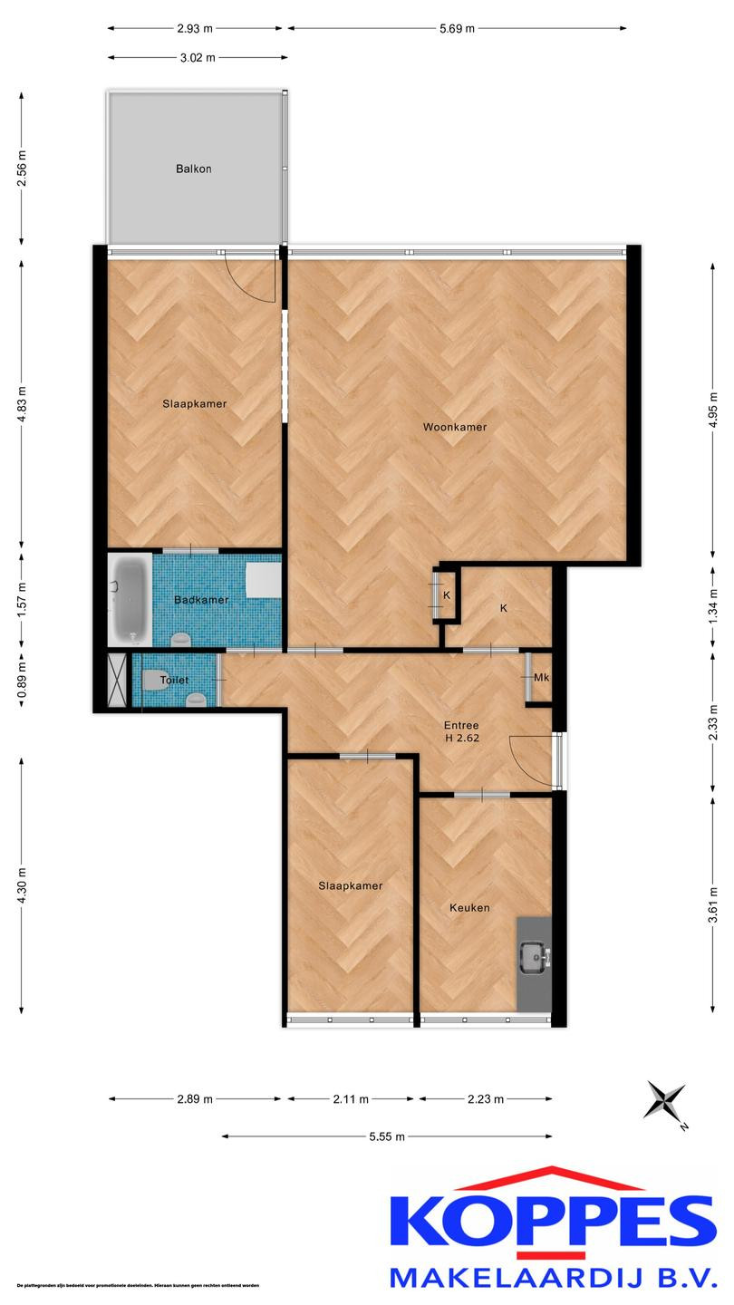 Appartement te koop: Valeriusplein 150, Alphen Aan Den Rijn