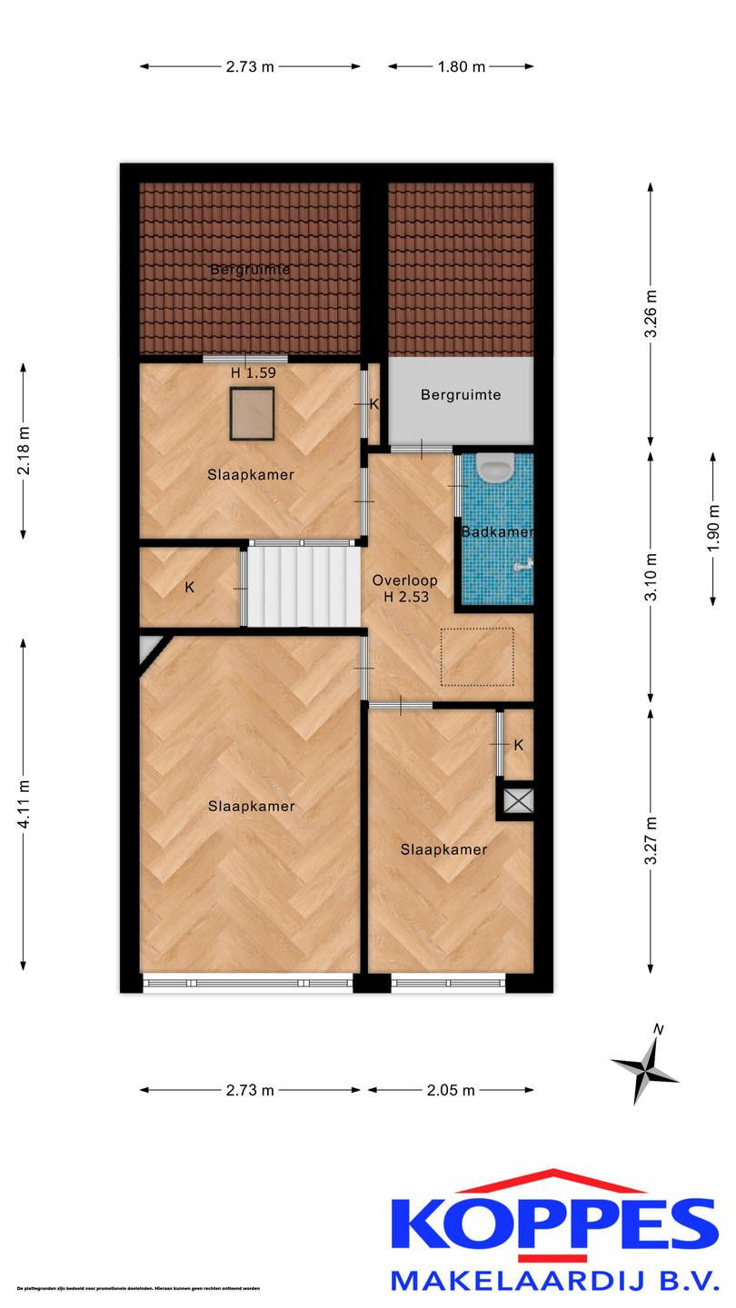 Tussenwoning te koop: J.W.C. Bloemstraat 29, Alphen Aan Den Rijn