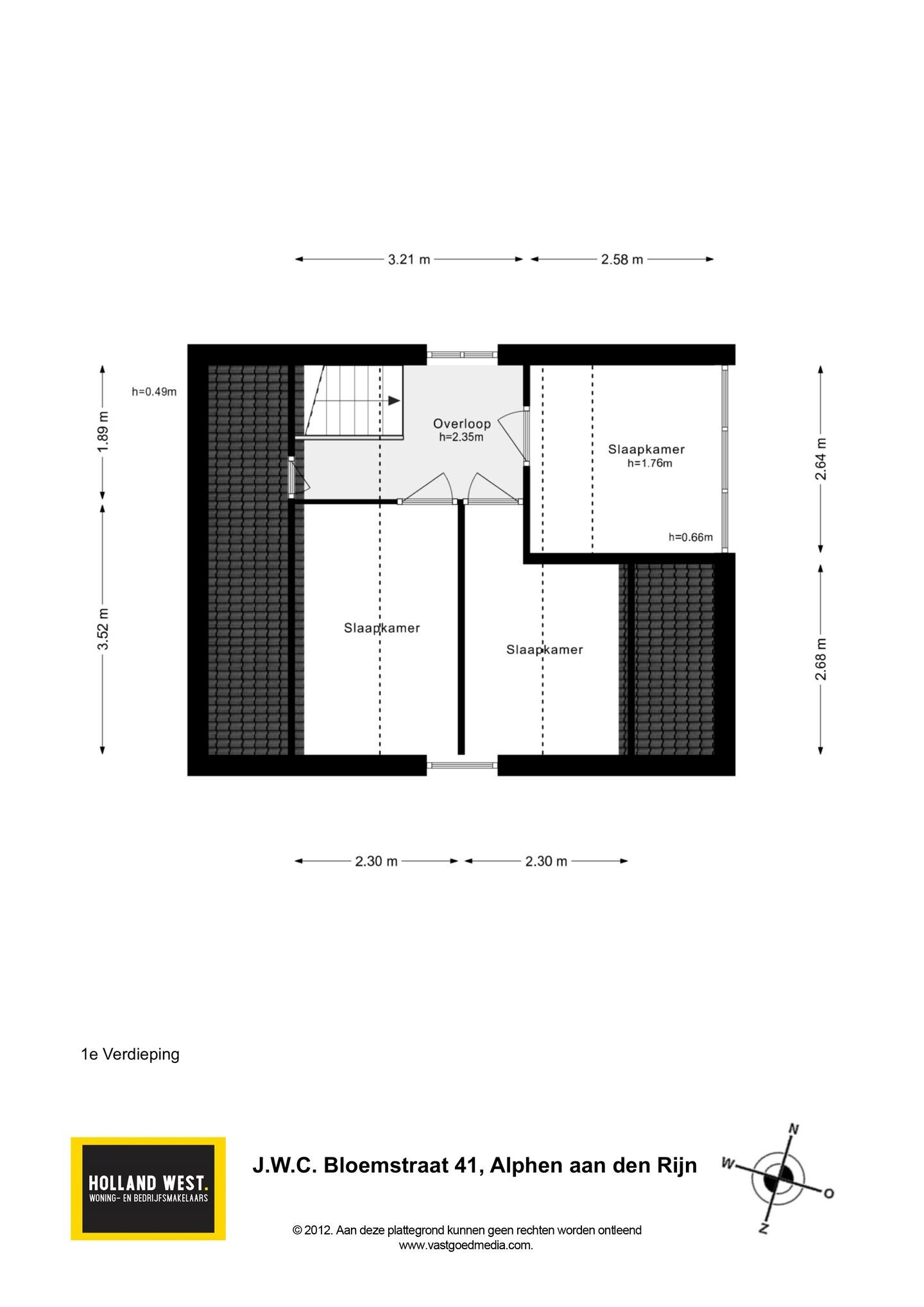 Tussenwoning te koop: J.W.C. Bloemstraat 41, Alphen Aan Den Rijn