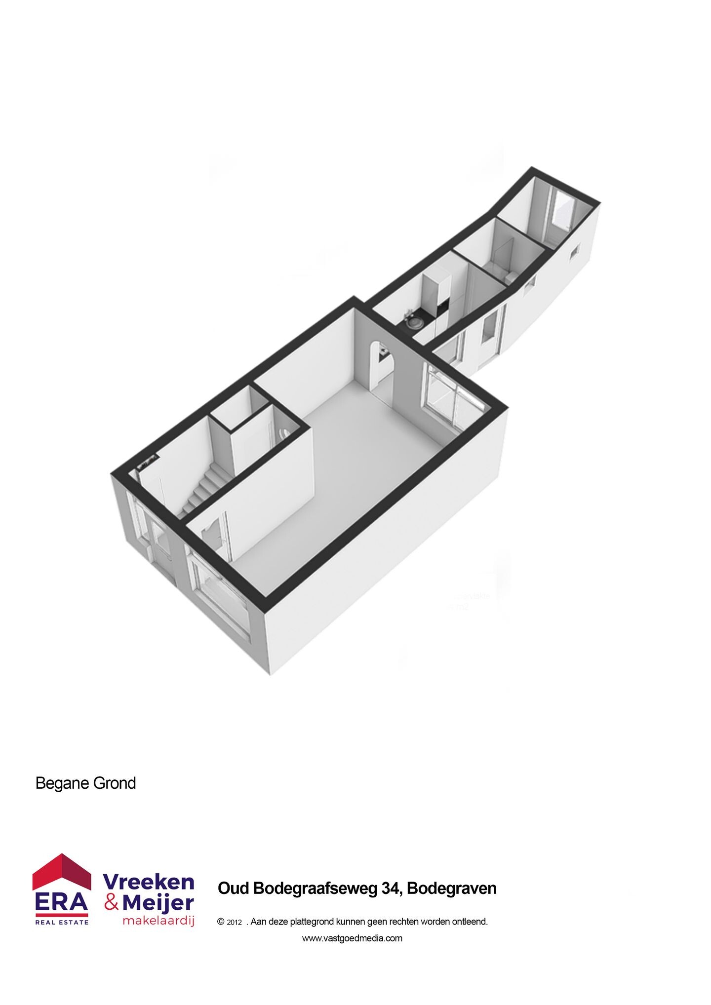 Tussenwoning te koop: Oud-Bodegraafseweg 34, Bodegraven