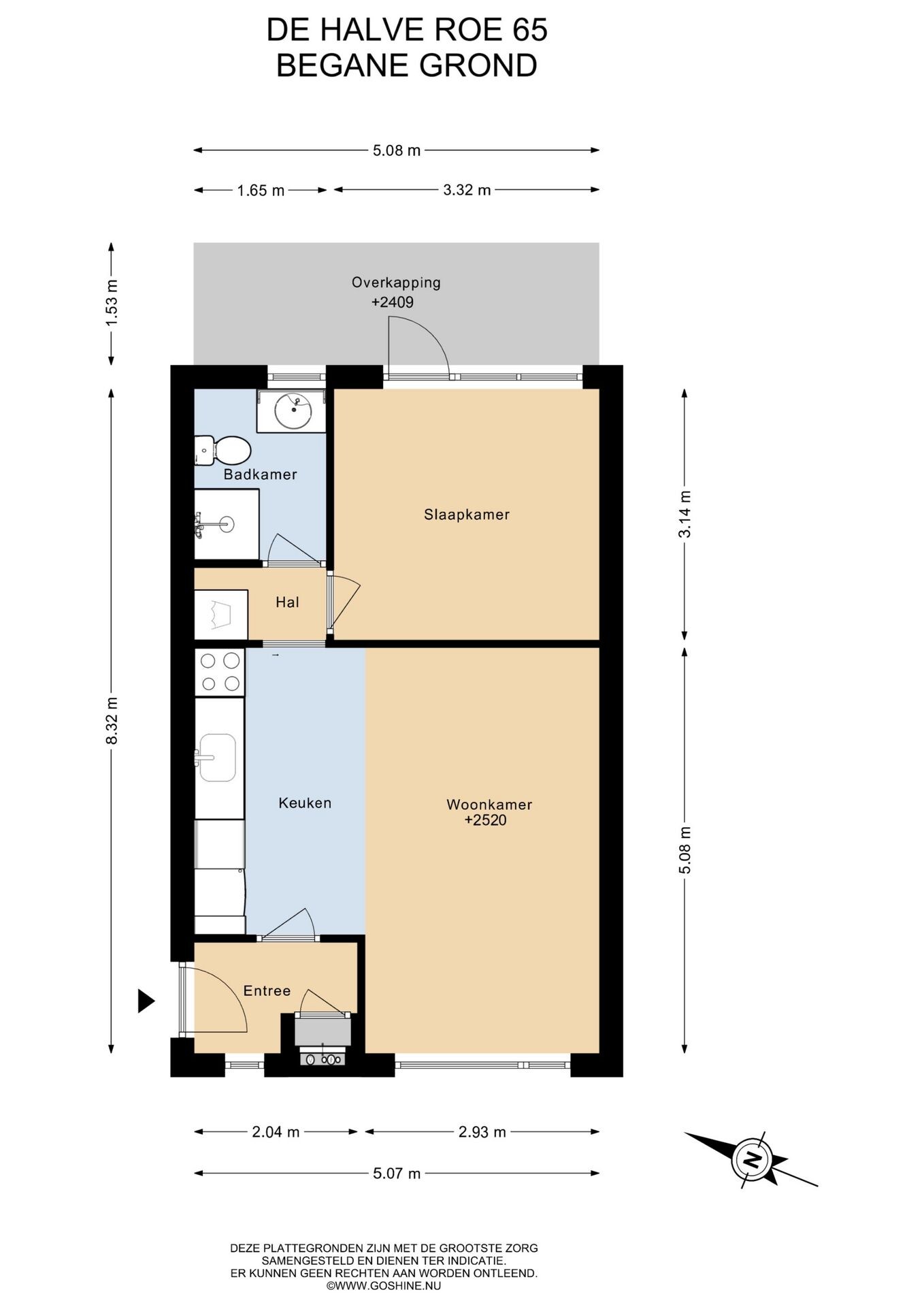 Appartement te koop: De Halve Roe 65, Nieuwkoop
