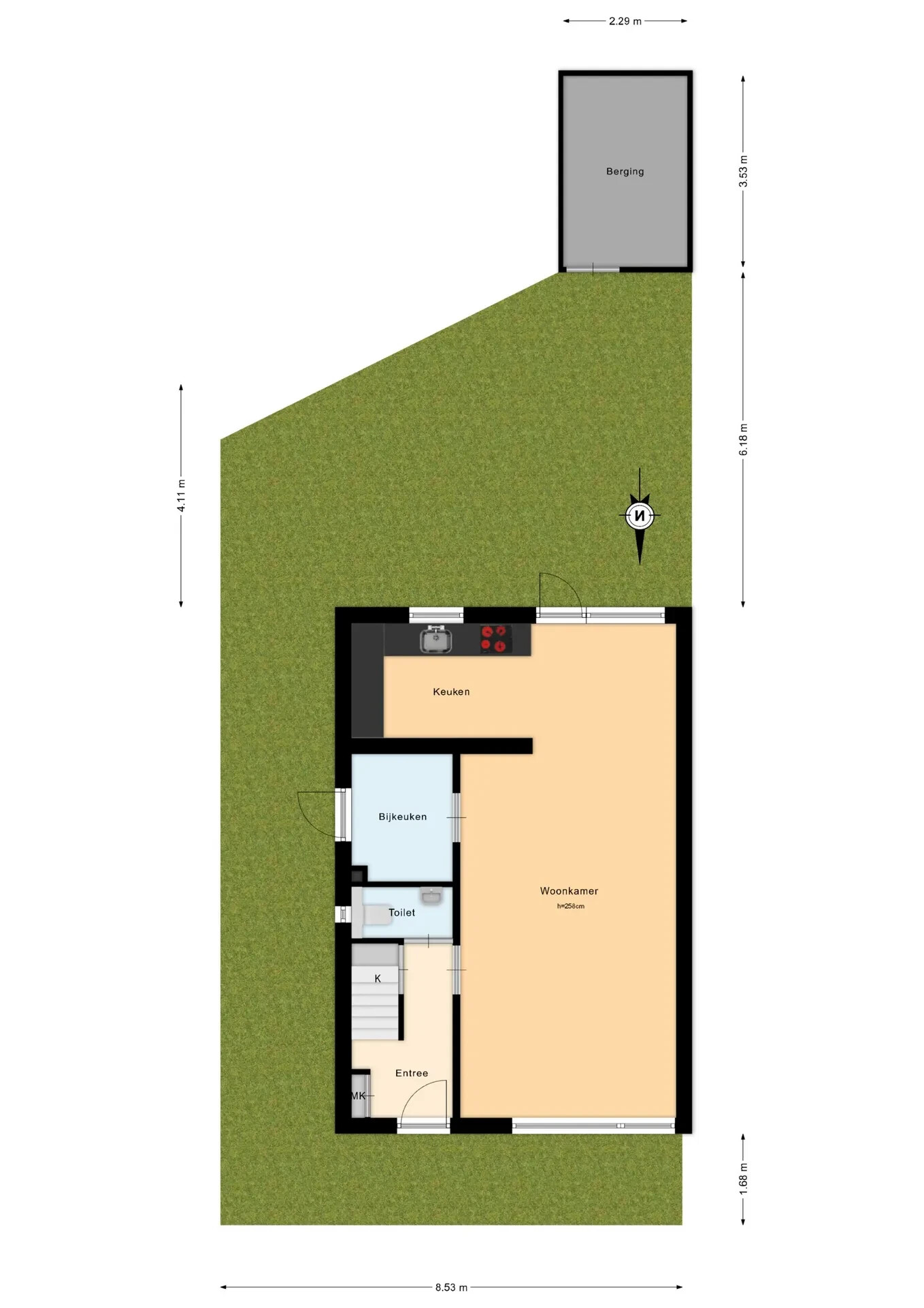 Hoekwoning te koop: Sperwerstraat 8, Nieuwkoop