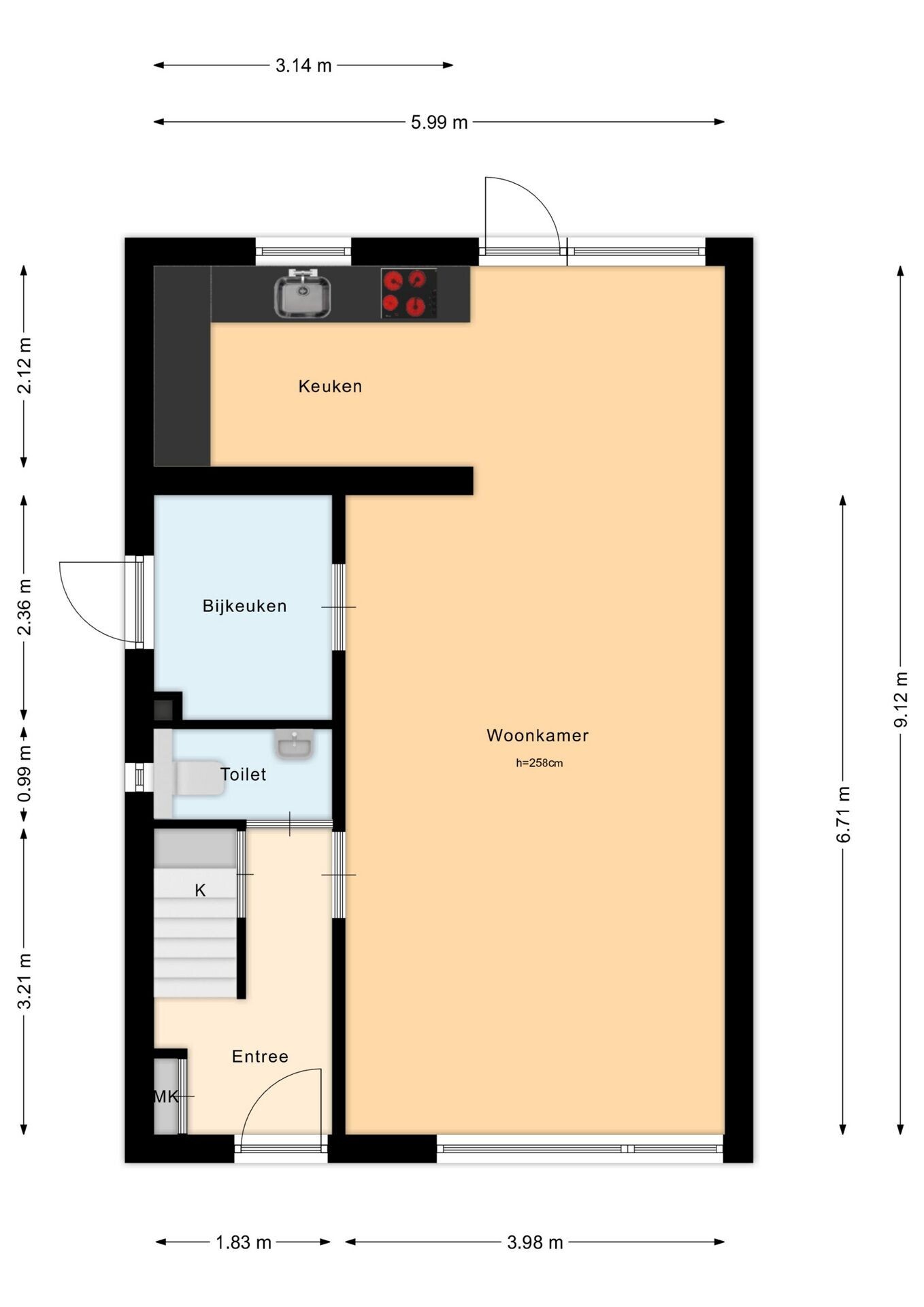 Hoekwoning te koop: Sperwerstraat 8, Nieuwkoop