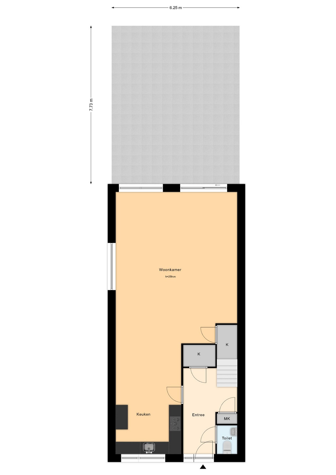 Twee-onder-één-kap te koop: Hertog Albrechtstraat 84, Zevenhoven