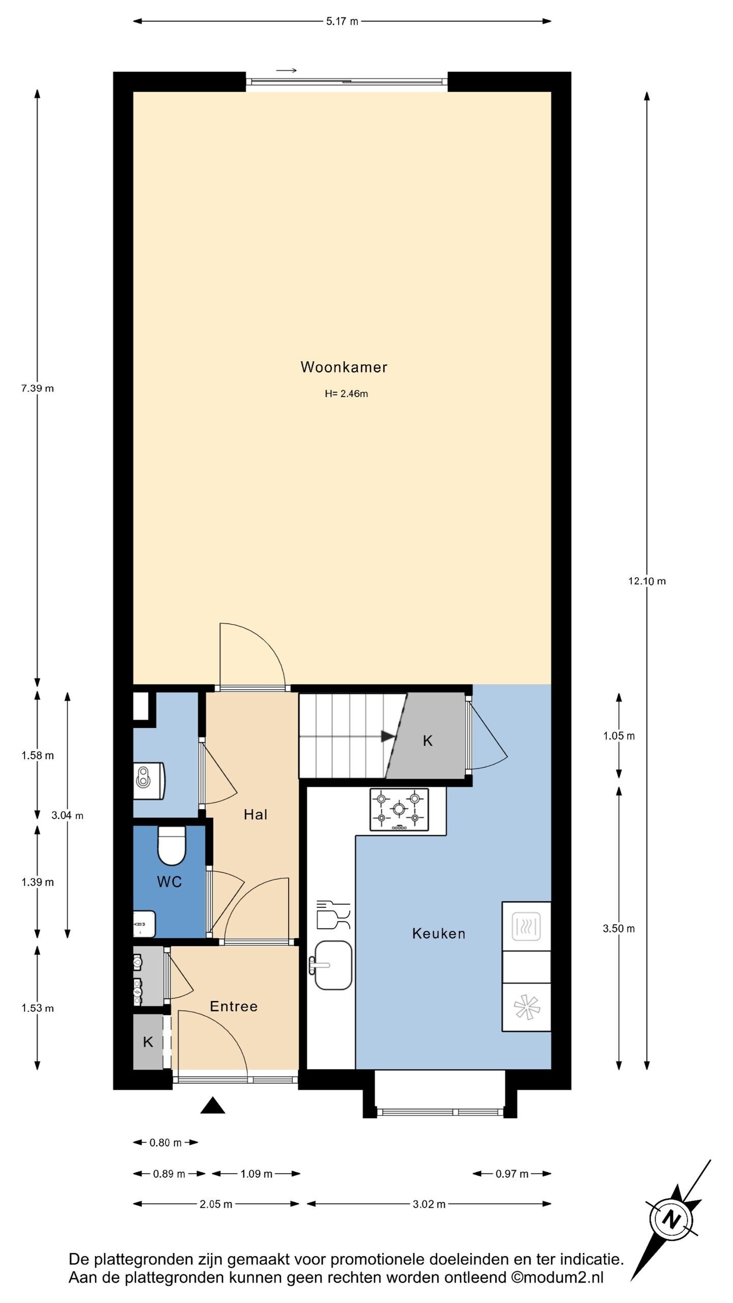 Tussenwoning te koop: Handbalstraat 3, 'S-Gravenhage
