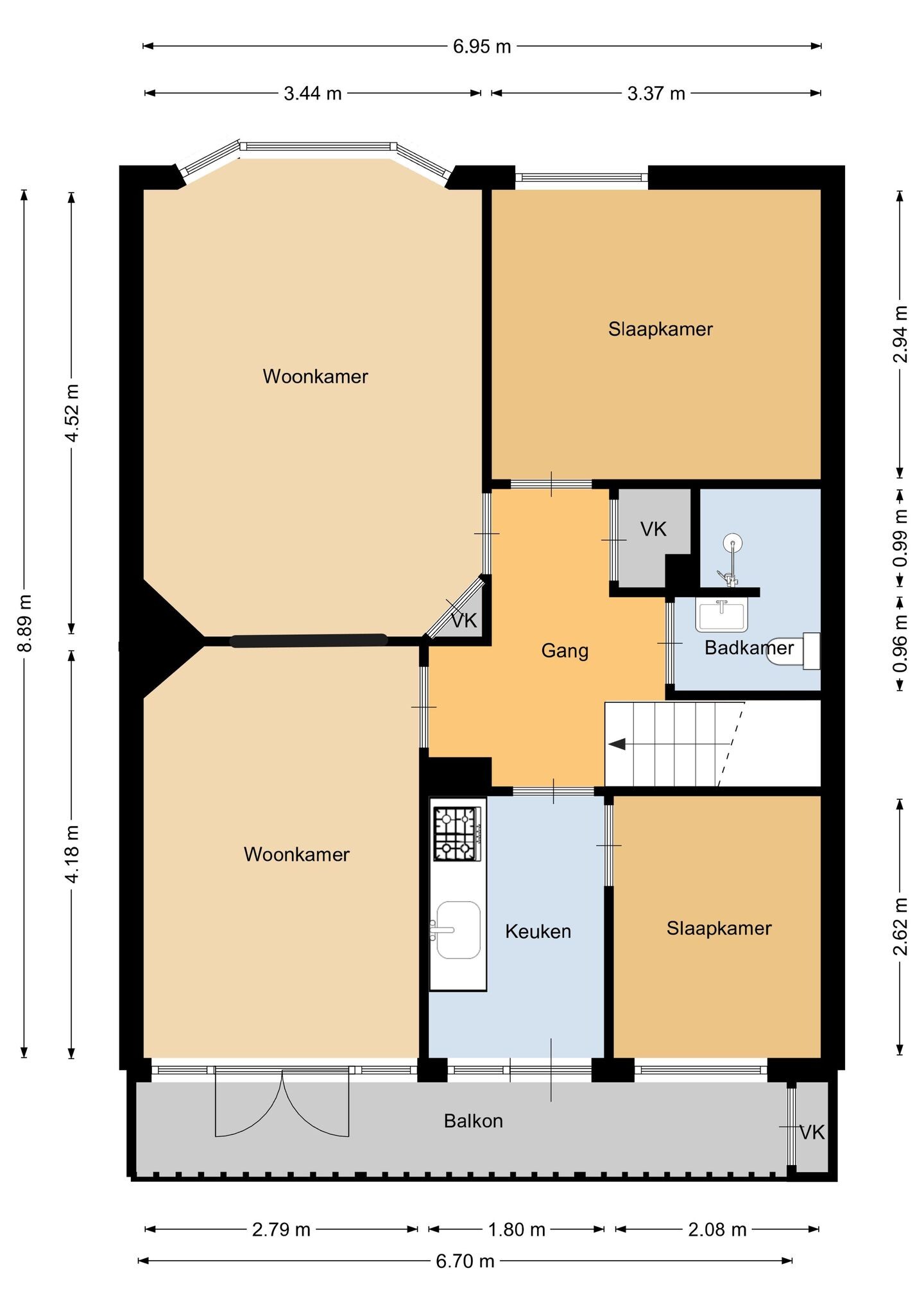 Appartement te koop: Isingstraat 115A, 'S-Gravenhage
