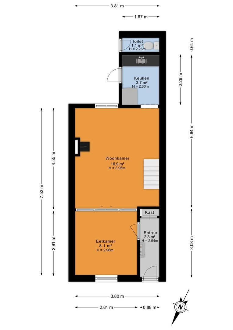 Tussenwoning te koop: Noorwitzstraat 12, 'S-Gravenhage