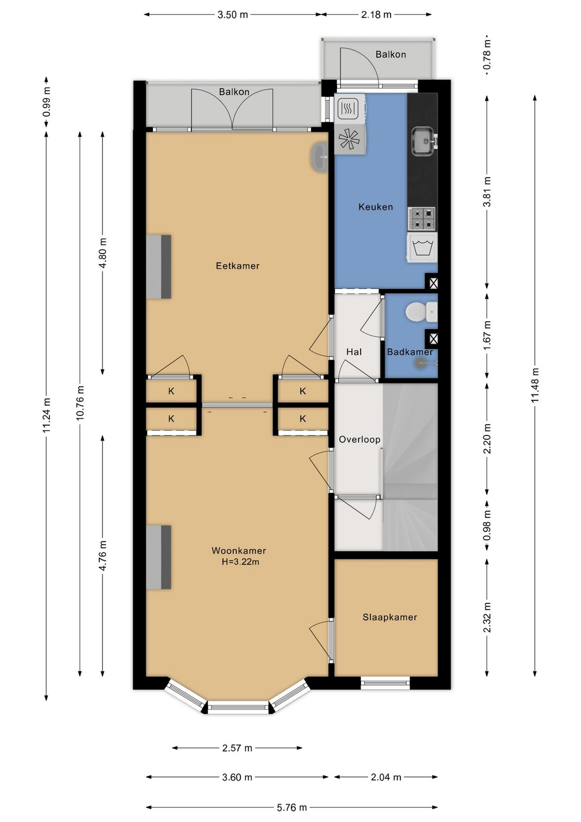 Appartement te koop: Valkenboslaan 325, 'S-Gravenhage