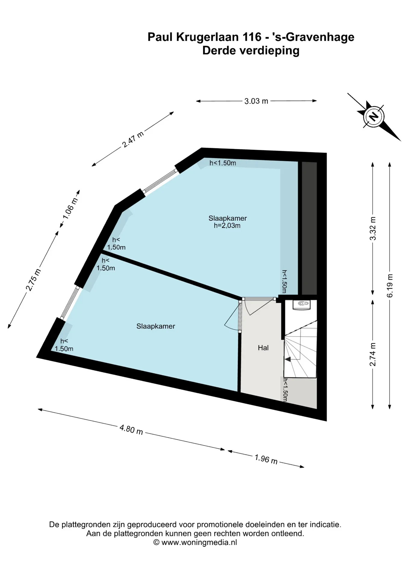 Appartement te koop: Paul Krugerlaan 116, 'S-Gravenhage