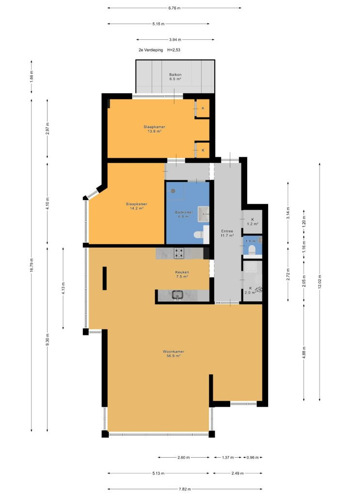 Appartement te koop: Groningsestraat 141, 'S-Gravenhage