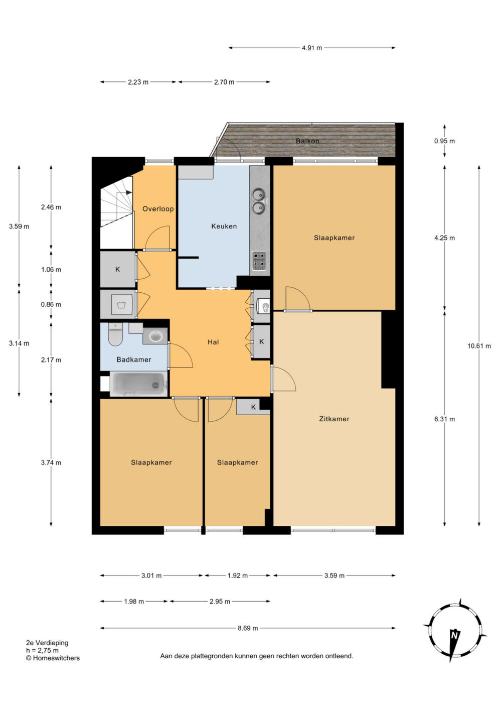 Appartement te koop: Arnhemsestraat 31C, 'S-Gravenhage