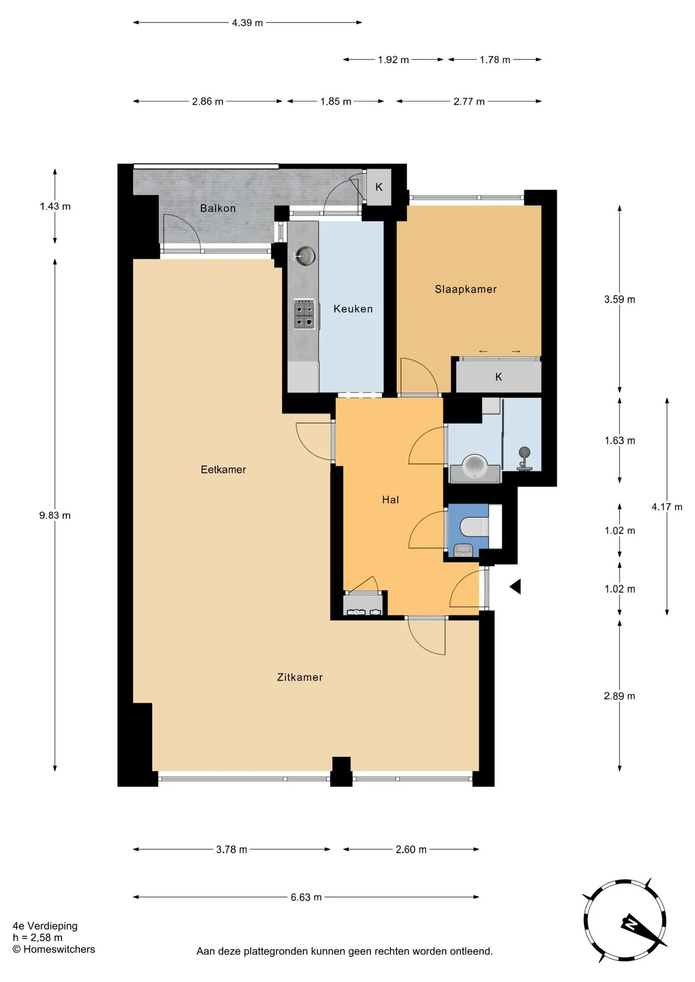 Appartement te koop: Smaragdhorst 375, 'S-Gravenhage