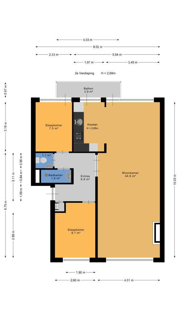 Appartement te koop: De Carpentierstraat 55, 'S-Gravenhage