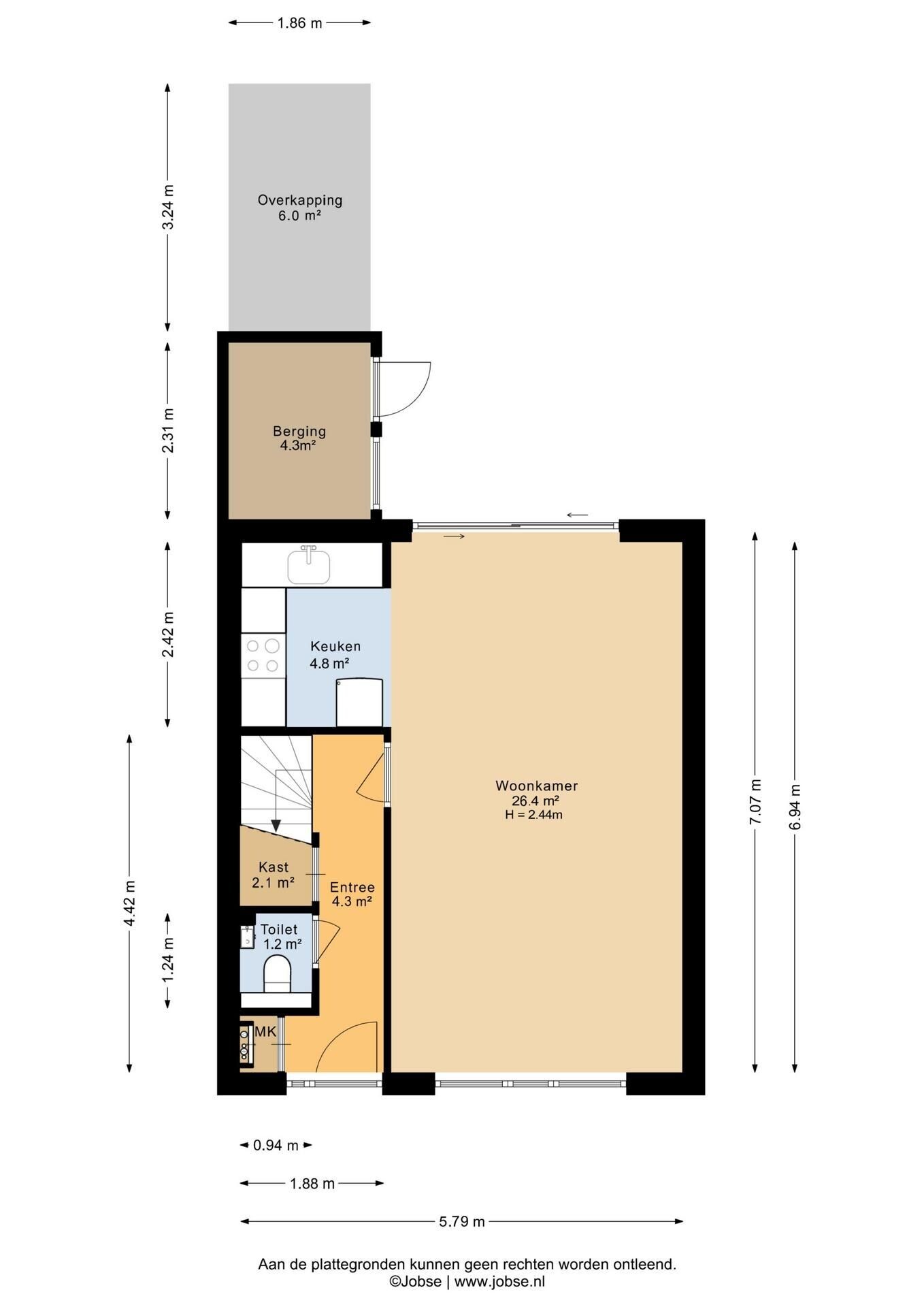 Tussenwoning te koop: Carthuyzerstraat 27, Delft