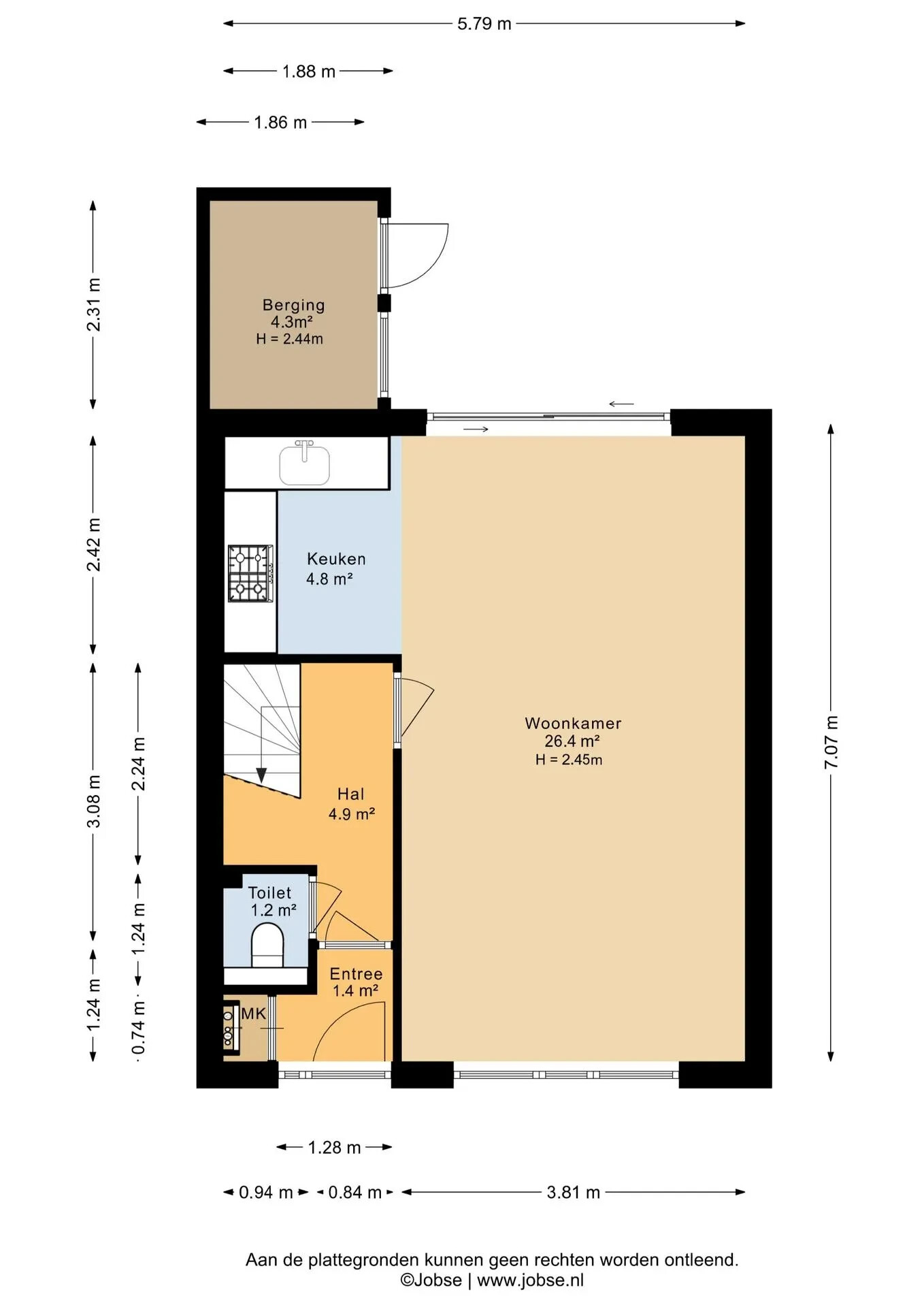 Tussenwoning te koop: Carthuyzerstraat 35, Delft