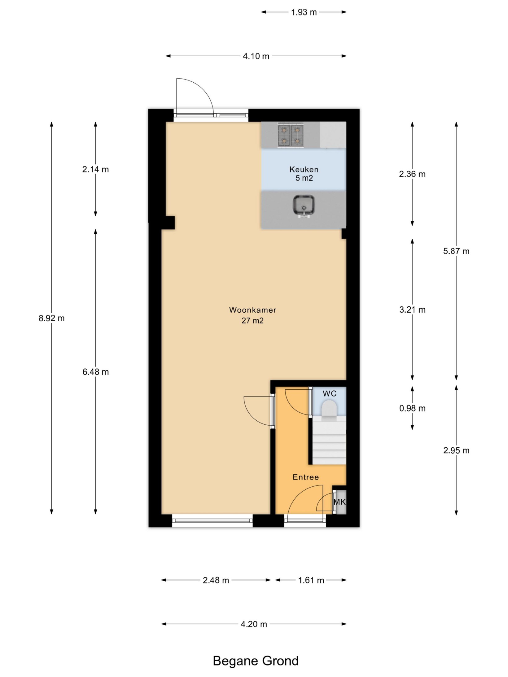 Tussenwoning te koop: Vondelstraat 21, Gouda