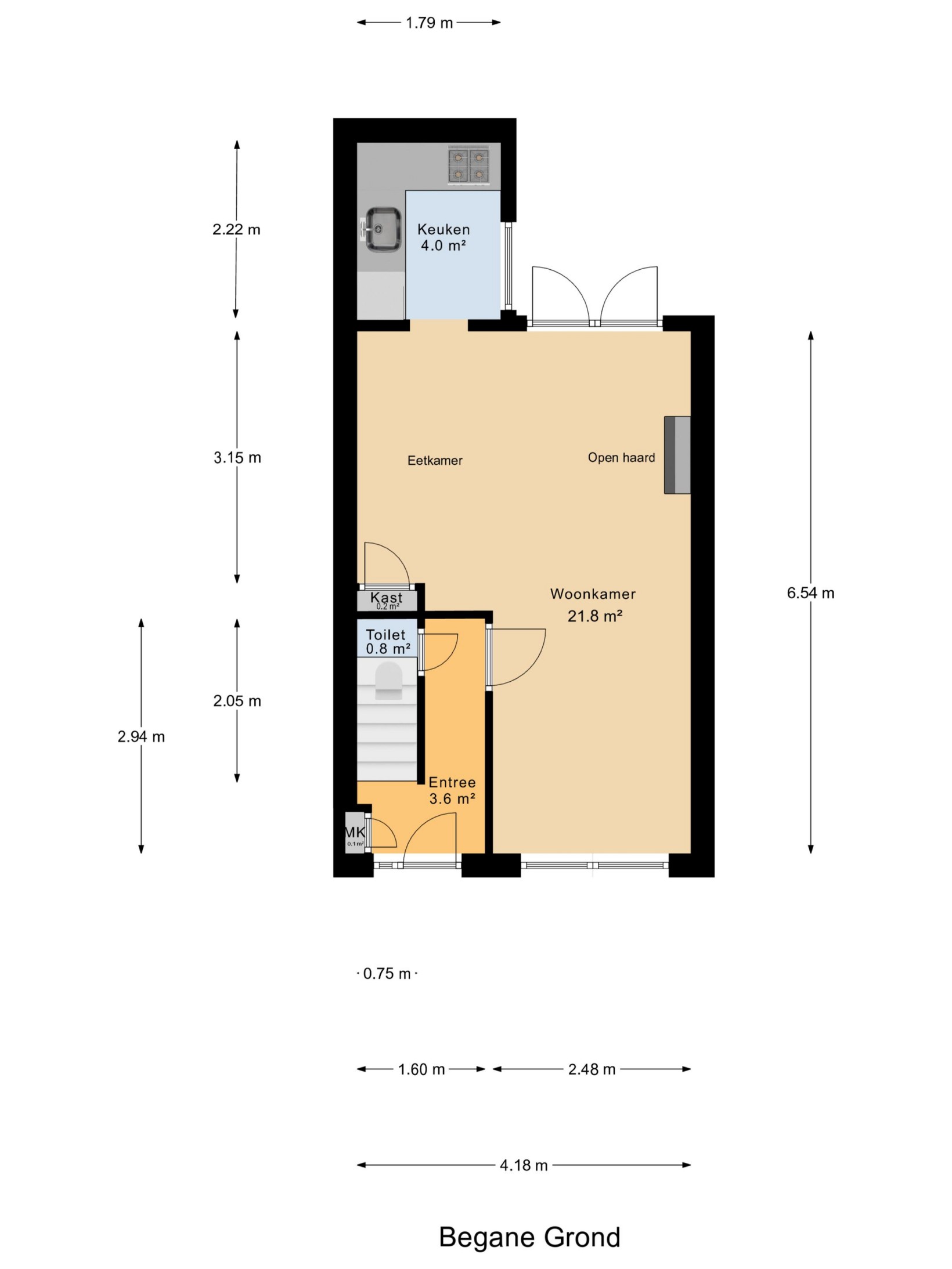 Hoekwoning te koop: Vondelstraat 59, Gouda