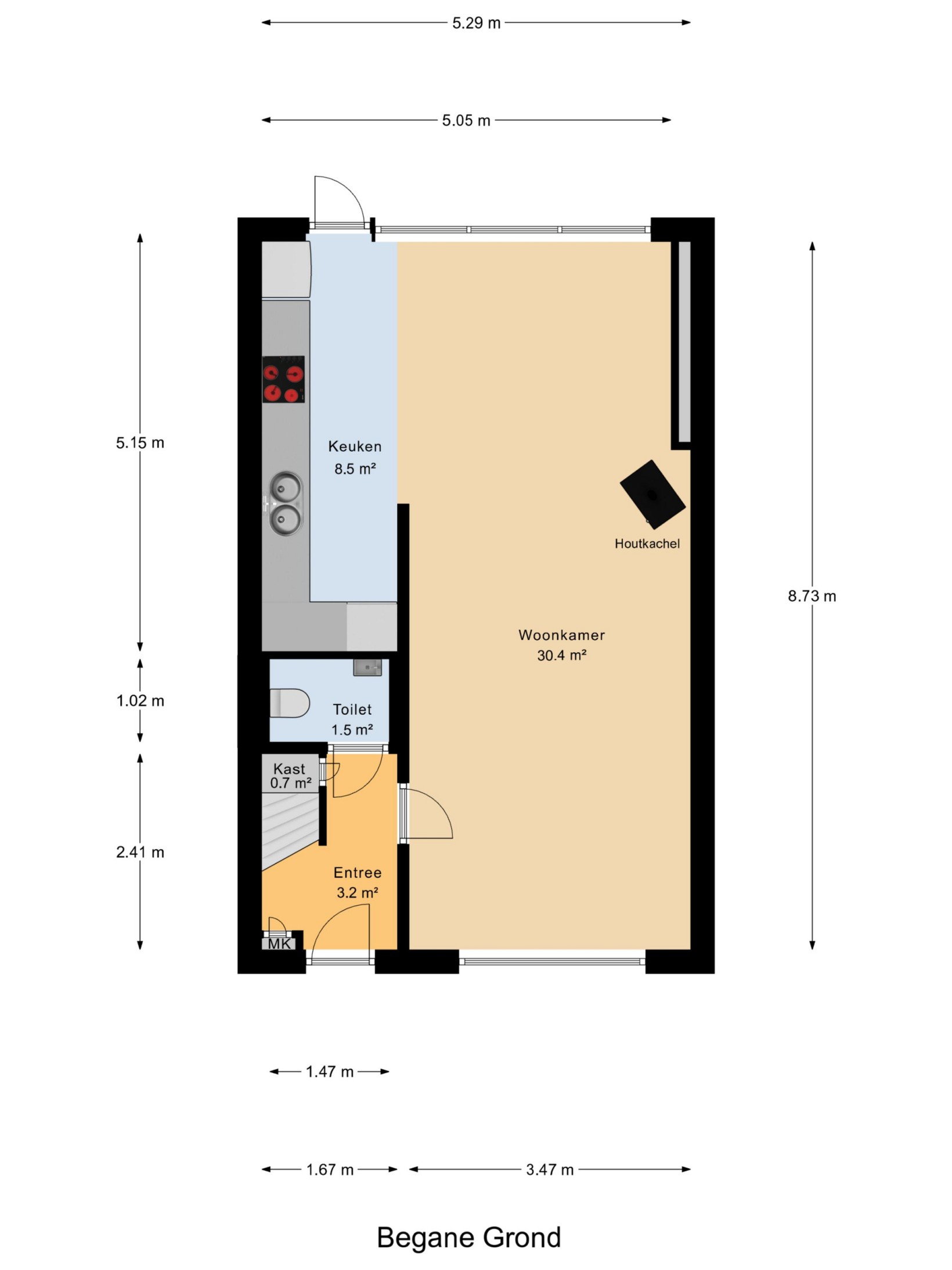 Tussenwoning te koop: Jan Luykenstraat 5, Gouda
