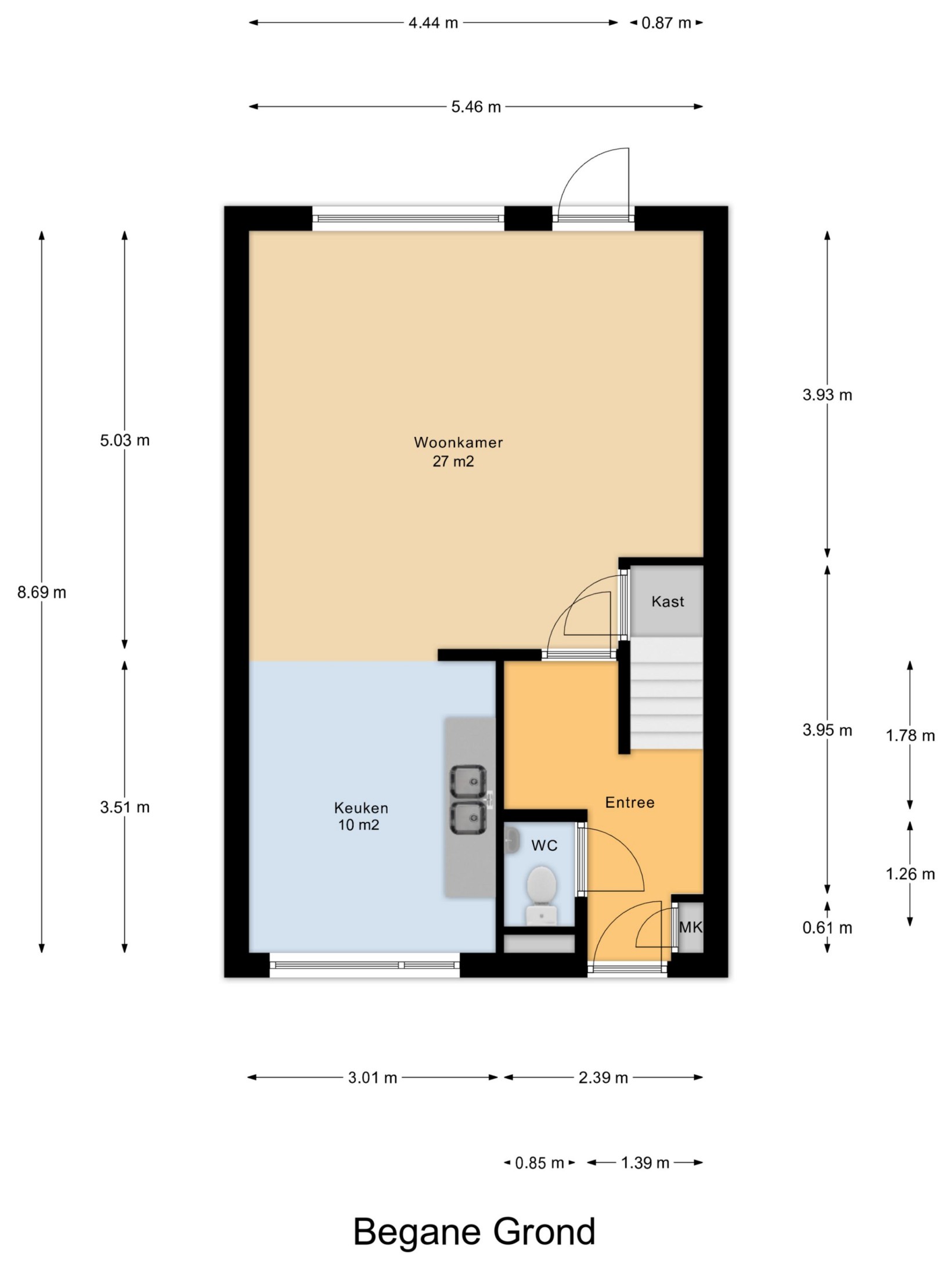 Tussenwoning te koop: Oranjepoldererf 58, Gouda