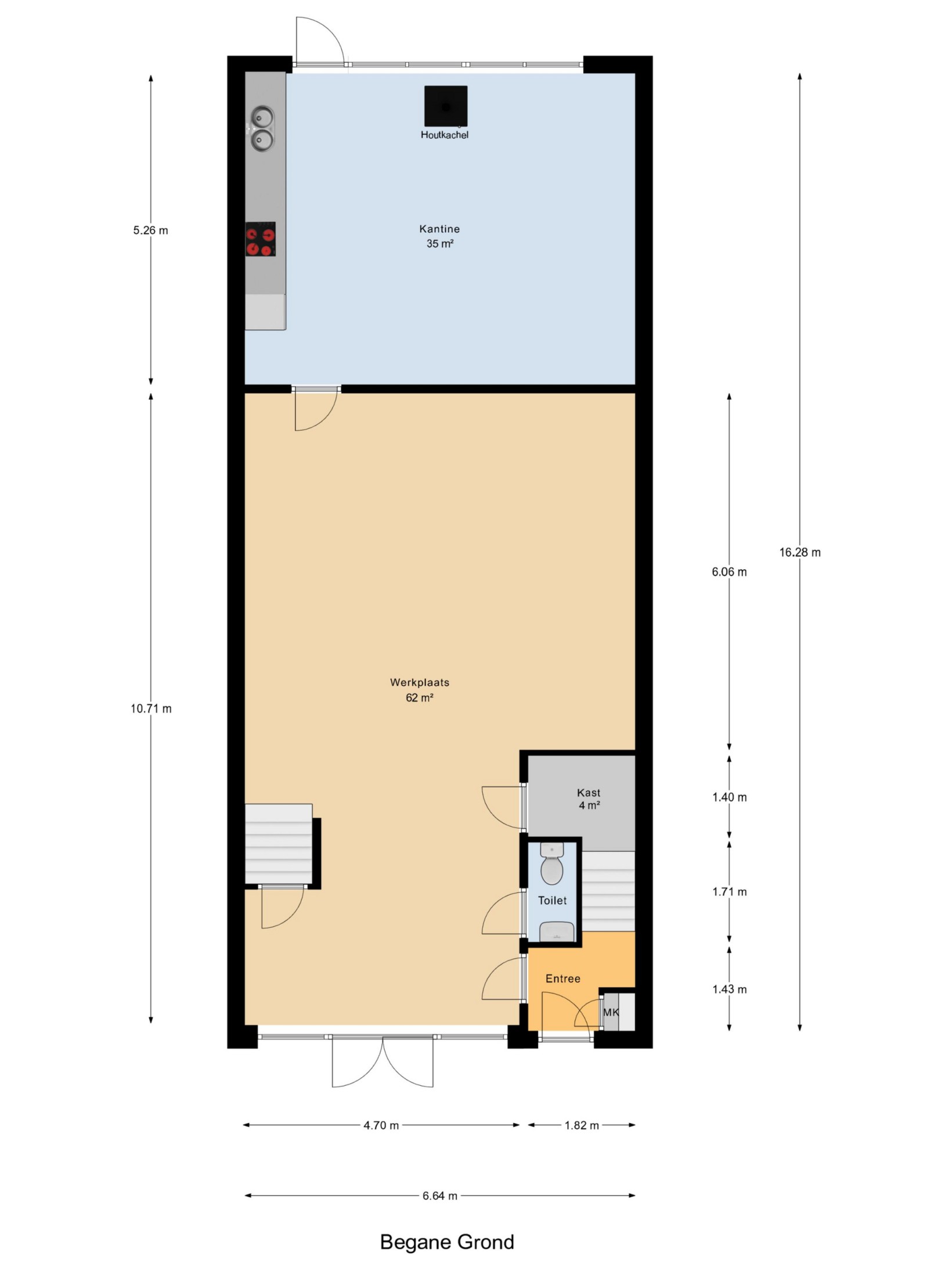 Appartement te koop: Pascalstraat 3-2A, Reeuwijk