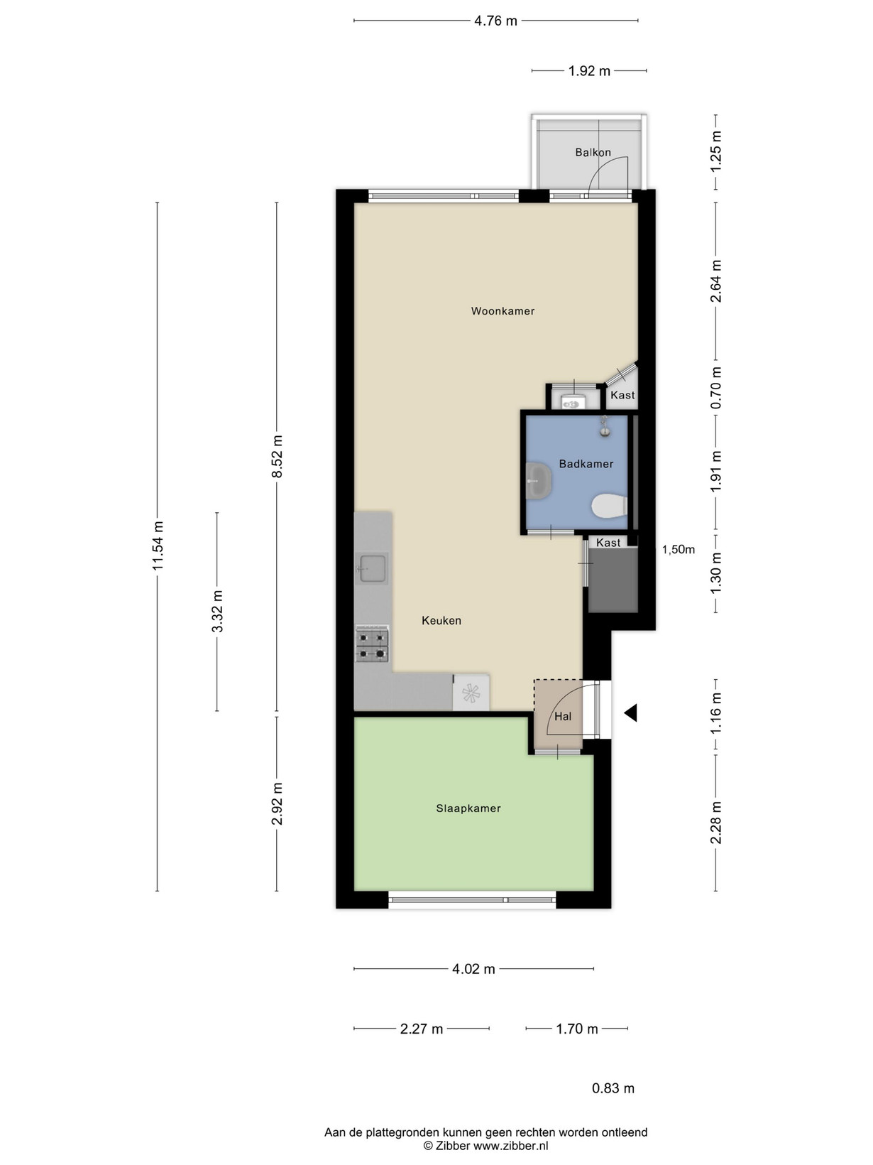 Appartement te koop: Letlandsestraat 8B, Rotterdam