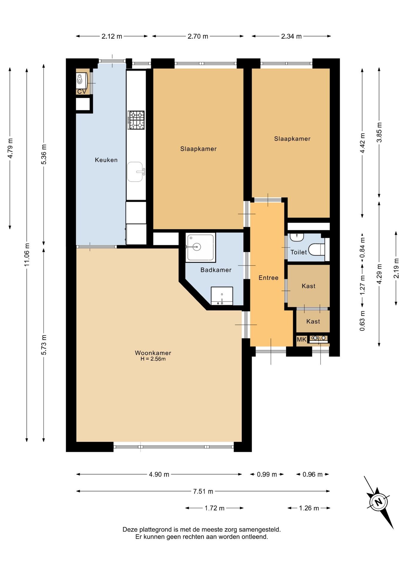 Appartement te koop: Bergstraat 26A, Rotterdam