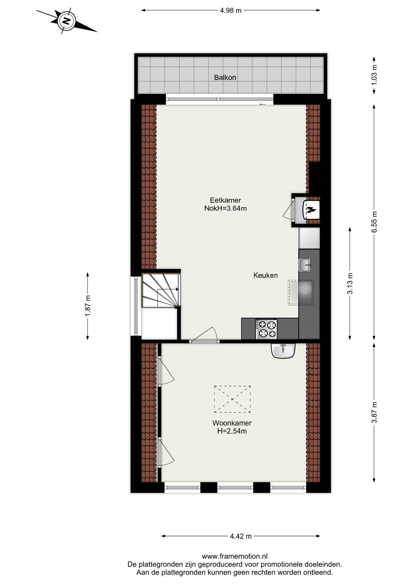 Appartement te koop: Lisstraat 53B, Rotterdam