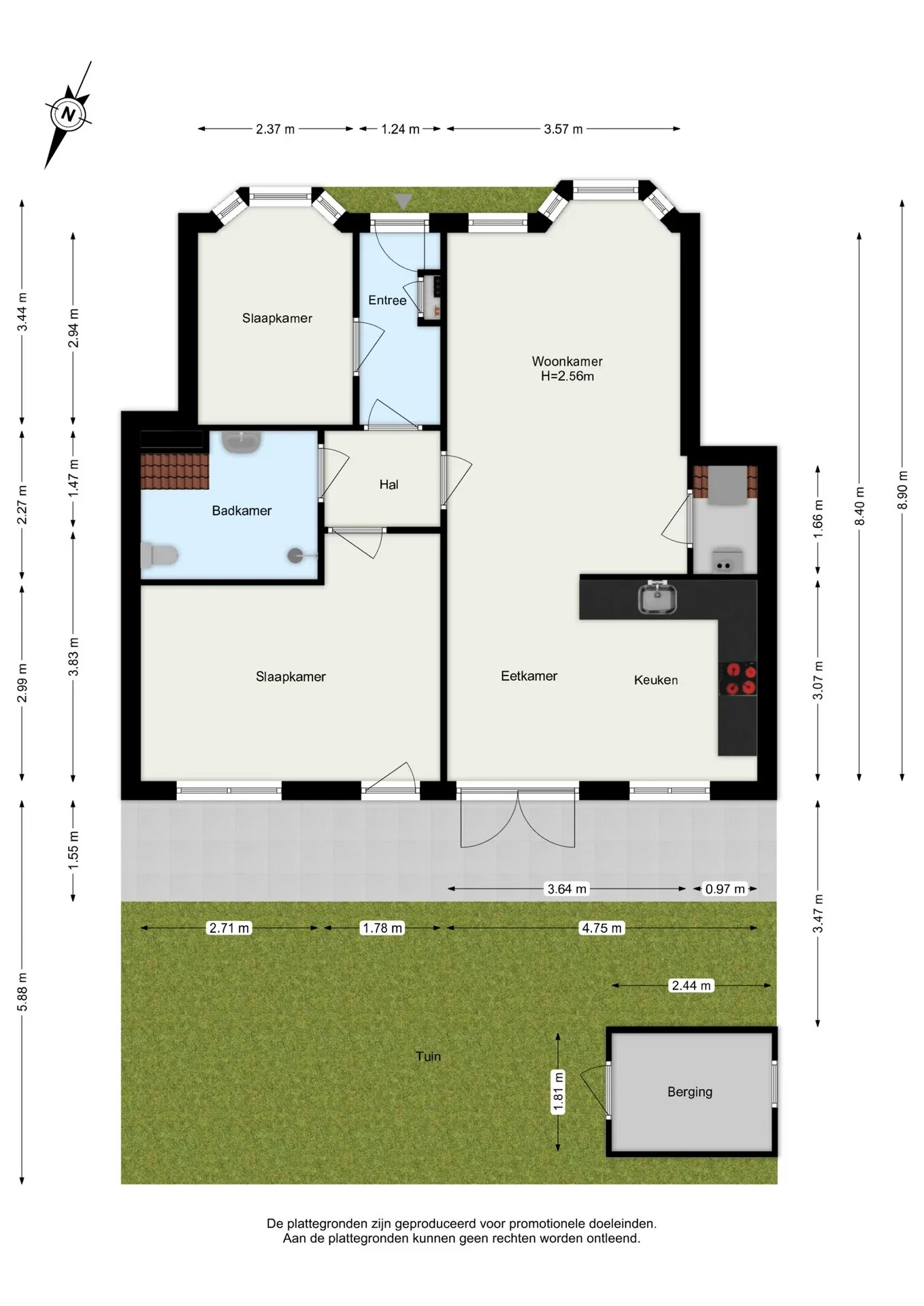 Appartement te koop: Prins Mauritssingel 23B, Rotterdam