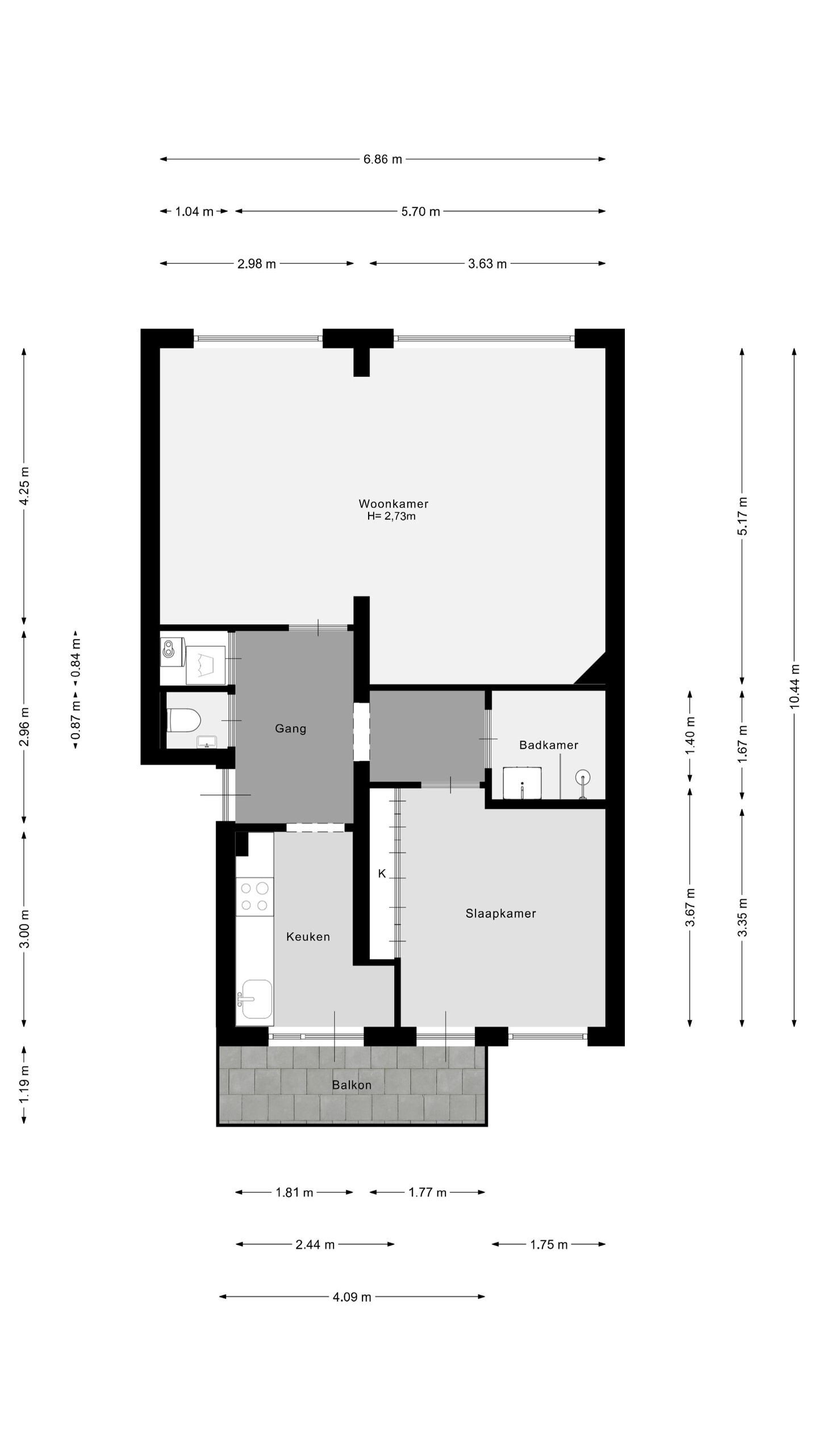 Appartement te koop: Freericksplaats 19C, Rotterdam