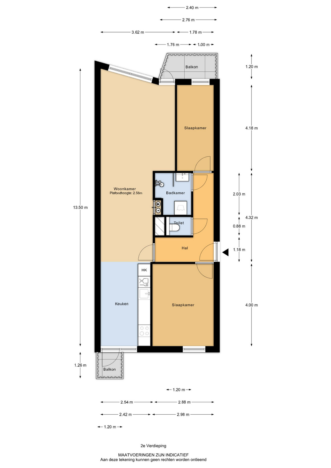 Appartement te koop: Taborstraat 84, Rotterdam