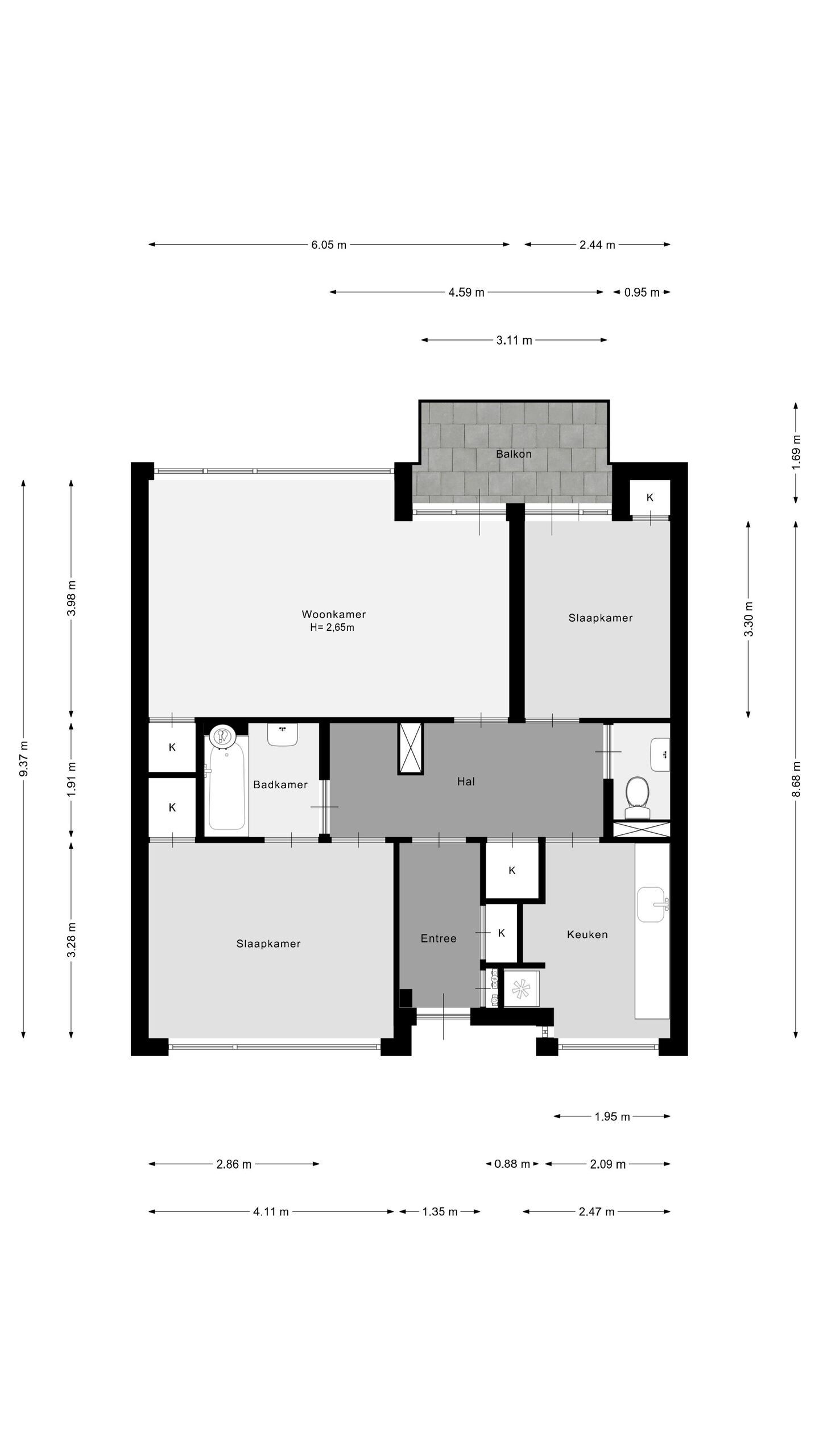 Appartement te koop: Robert Baeldestraat 119, Rotterdam