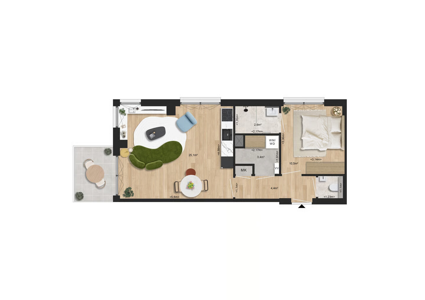 Appartement te koop: Hoofdweg 300B, Rotterdam