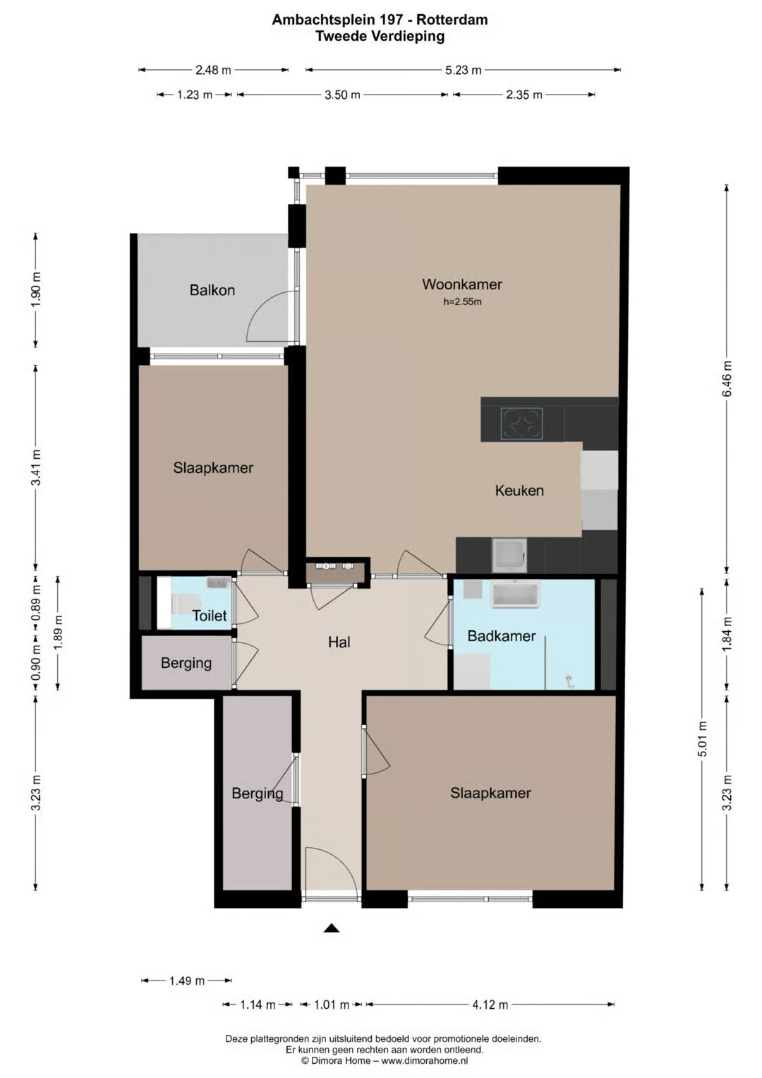 Appartement te koop: Ambachtsplein 197, Rotterdam