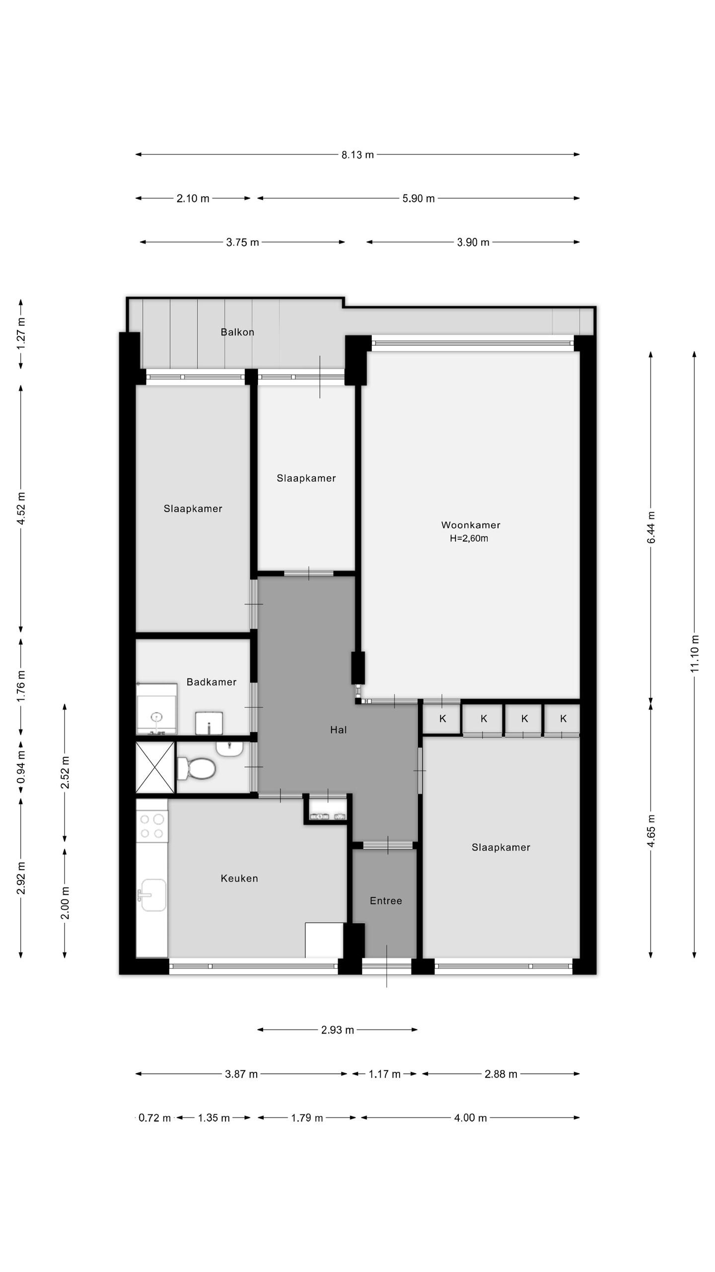 Appartement te koop: Cordell Hullplaats 227, Rotterdam