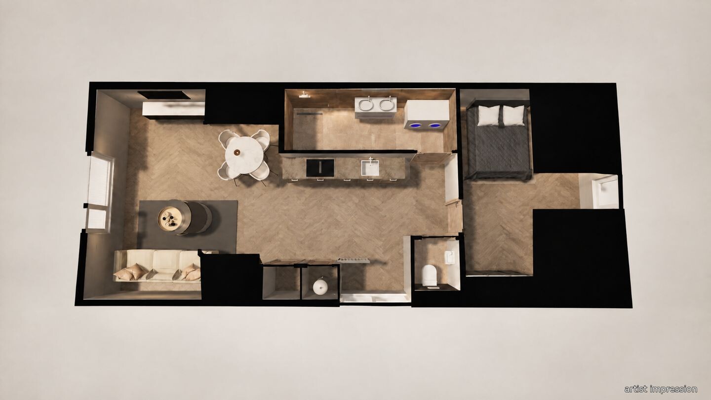 Appartement te koop: Prins Hendrikkade 108A04, Rotterdam
