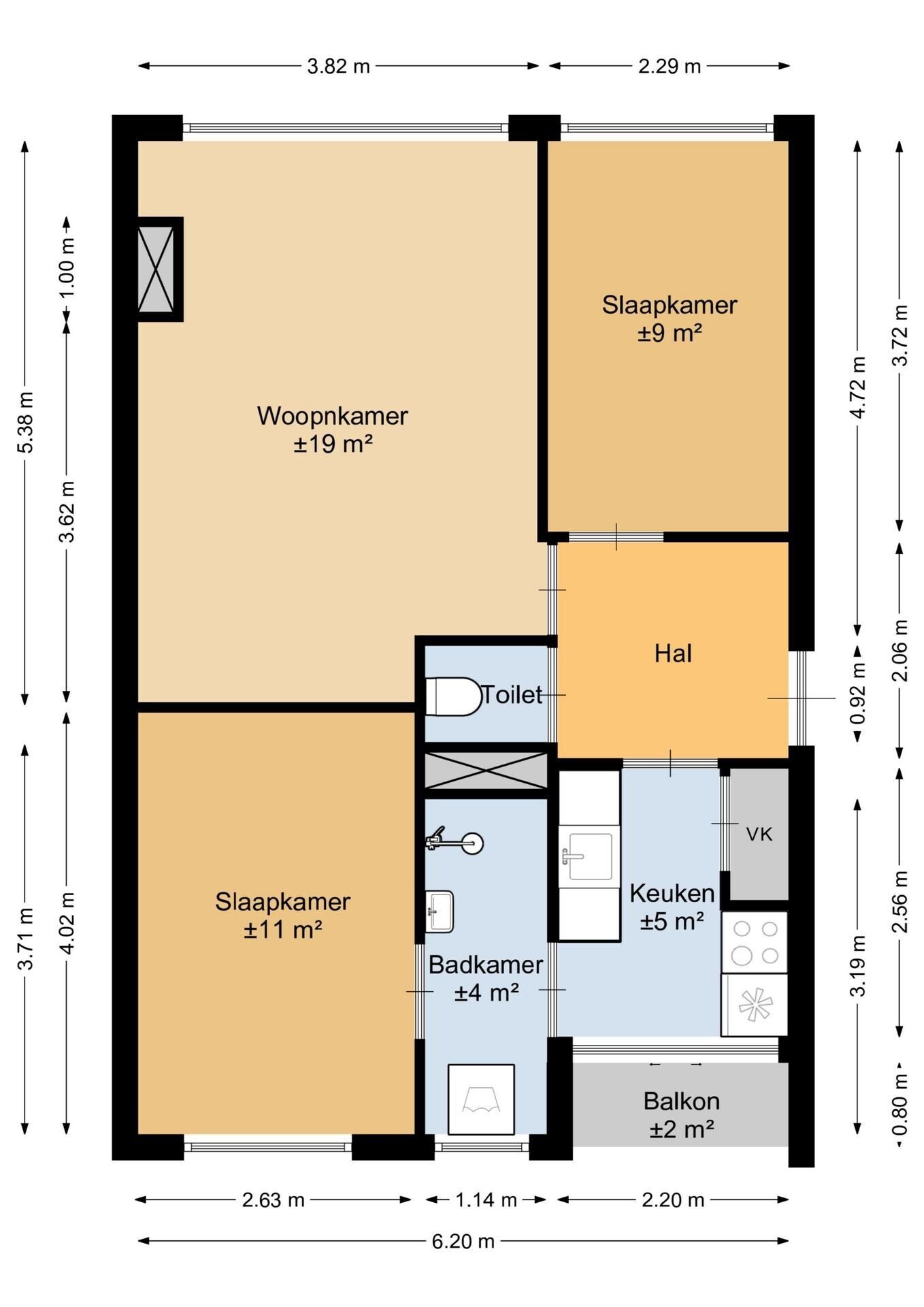 Appartement te koop: Kiplingstraat 67, Rotterdam