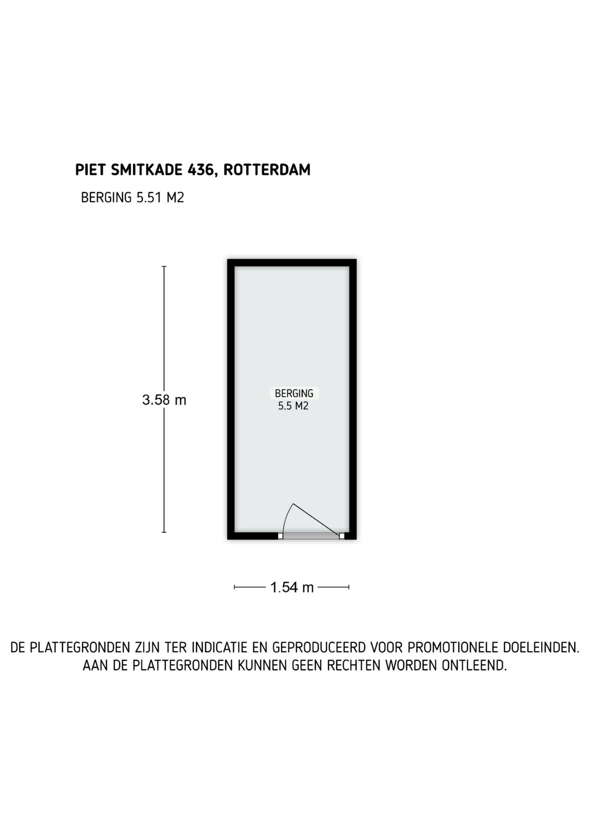 Appartement te koop: Piet Smitkade 436, Rotterdam