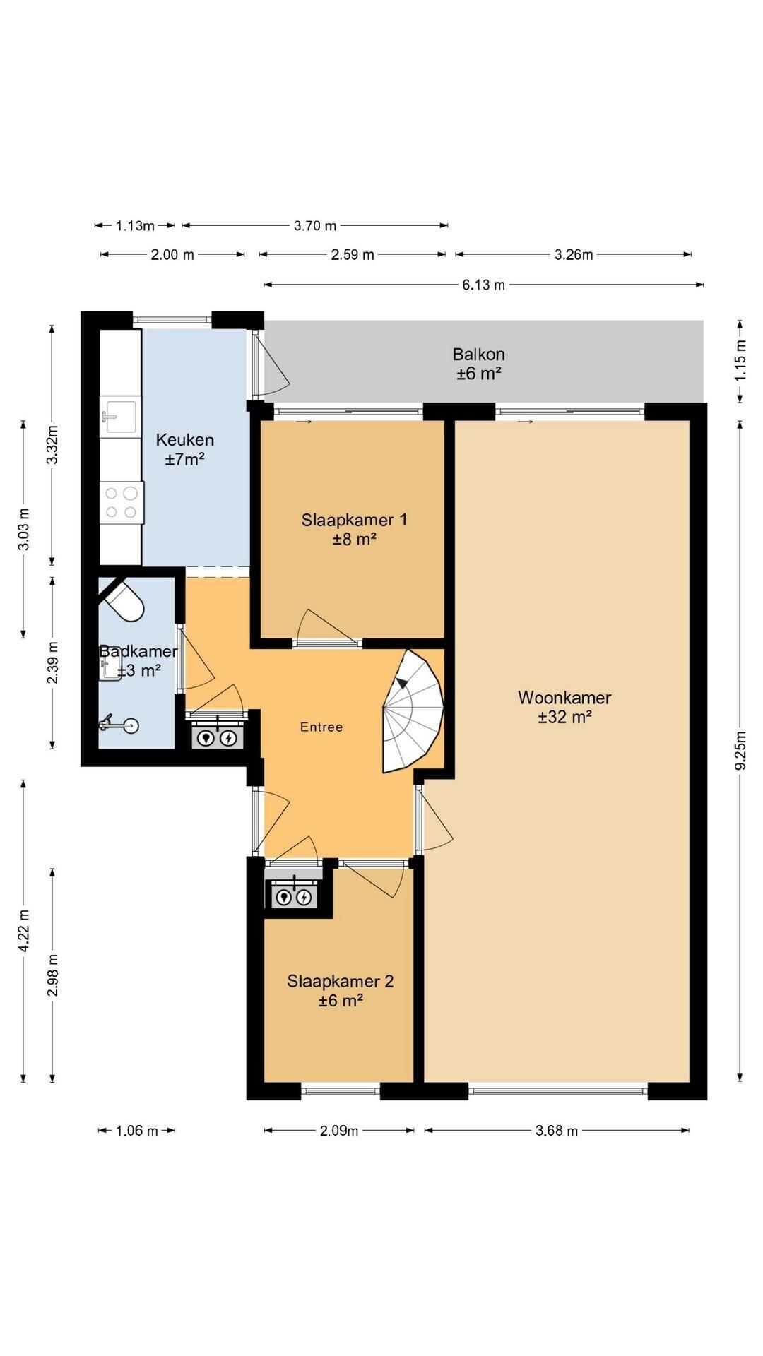 Appartement te koop: Dorpsweg 167C, Rotterdam