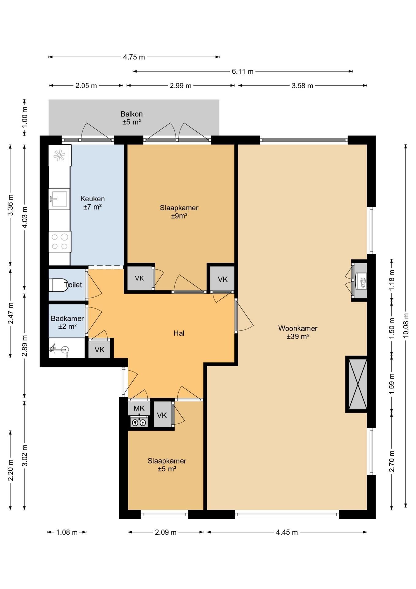 Appartement te koop: Nachtegaalplein 20B, Rotterdam