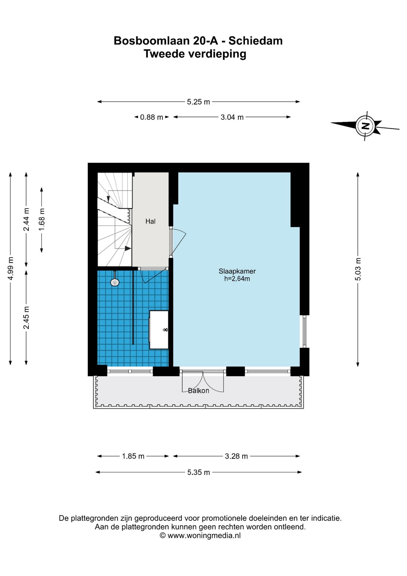 Appartement te koop: Bosboomlaan 20A, Schiedam