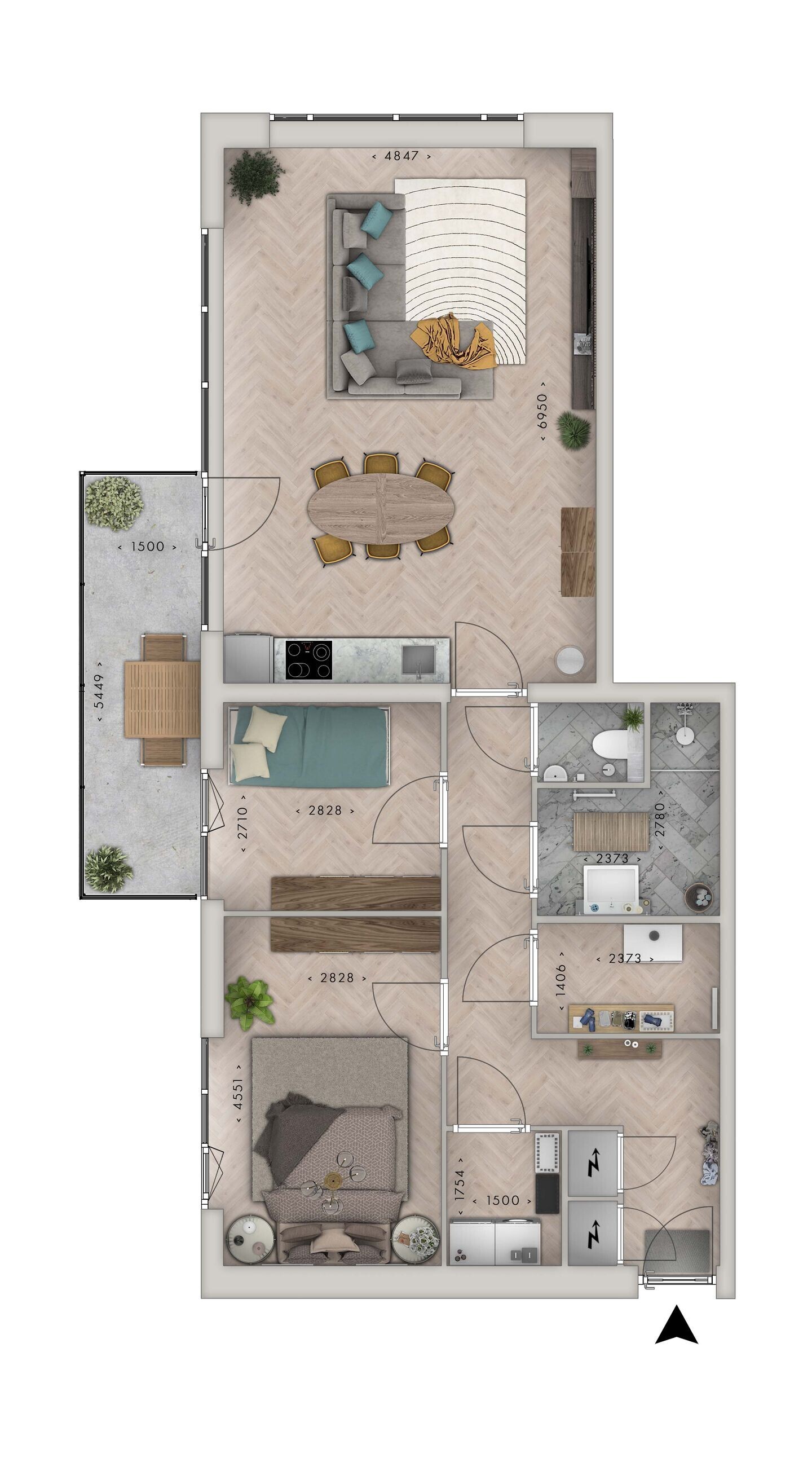 Appartement te koop: Wilhelm Tellhof 100, Hoogvliet Rotterdam
