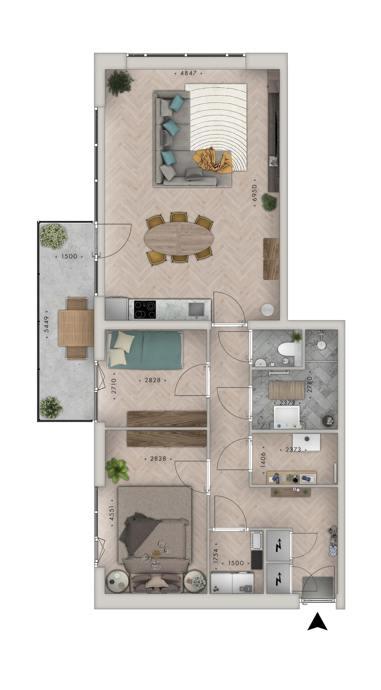 Appartement te koop: Wilhelm Tellhof 100, Hoogvliet Rotterdam