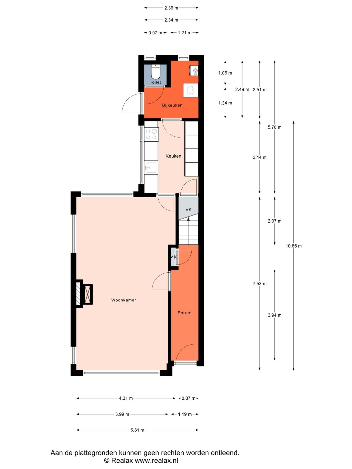 Twee-onder-één-kap te koop: Lodewijk van Nassaustraat 3, Zwijndrecht