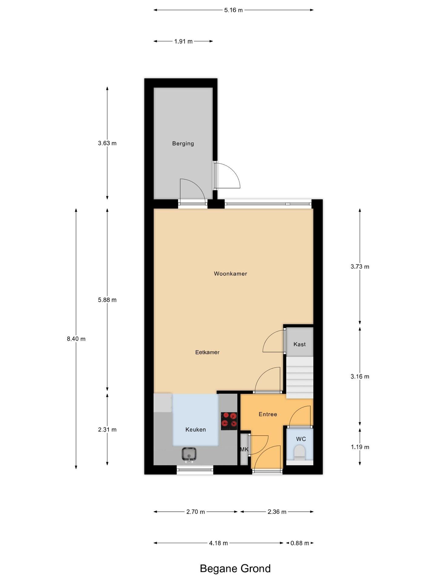 Tussenwoning te koop: Lisdreef 31, Papendrecht
