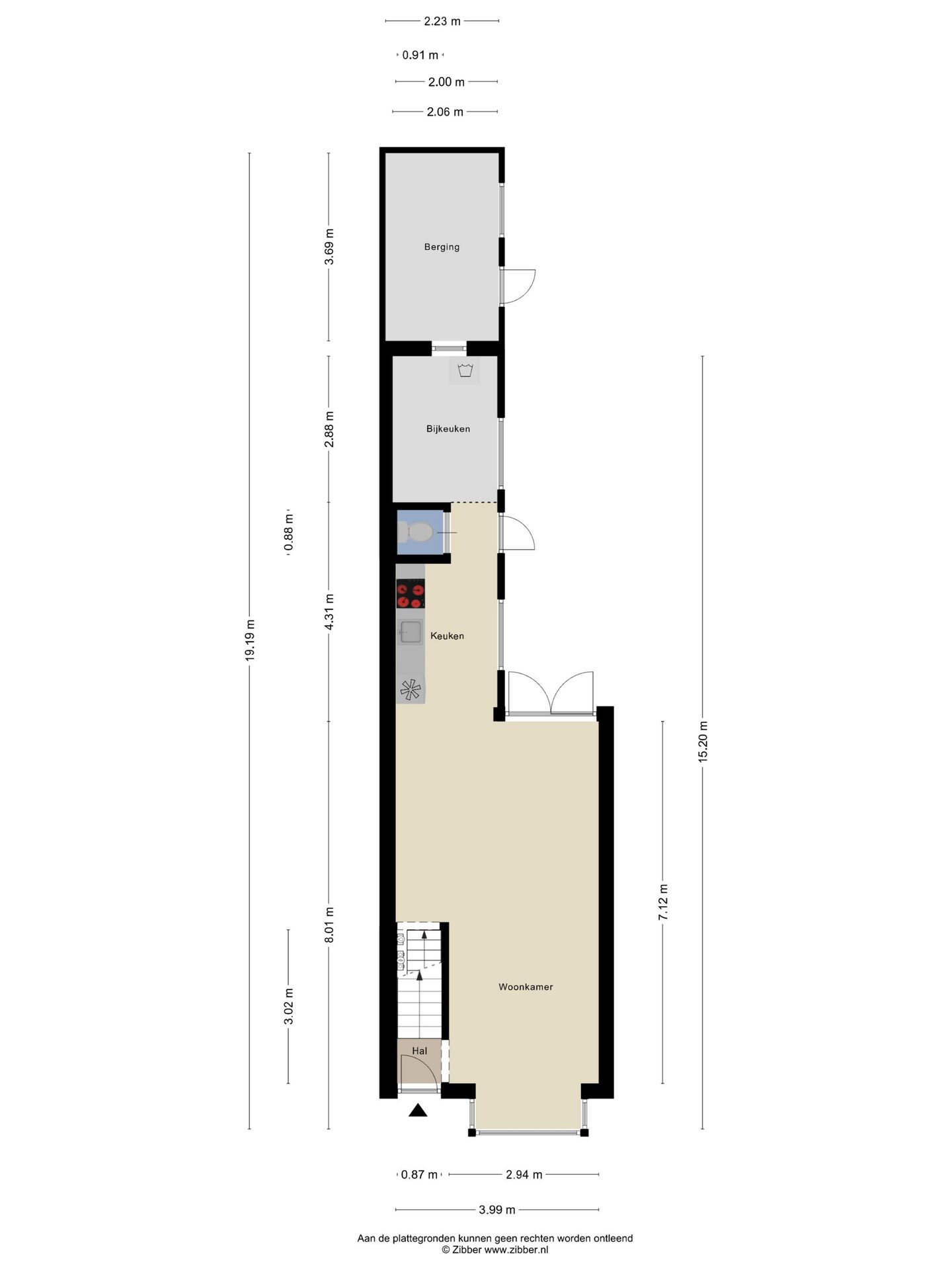 Twee-onder-één-kap te koop: P. Rijsdijkstraat 8, Sliedrecht