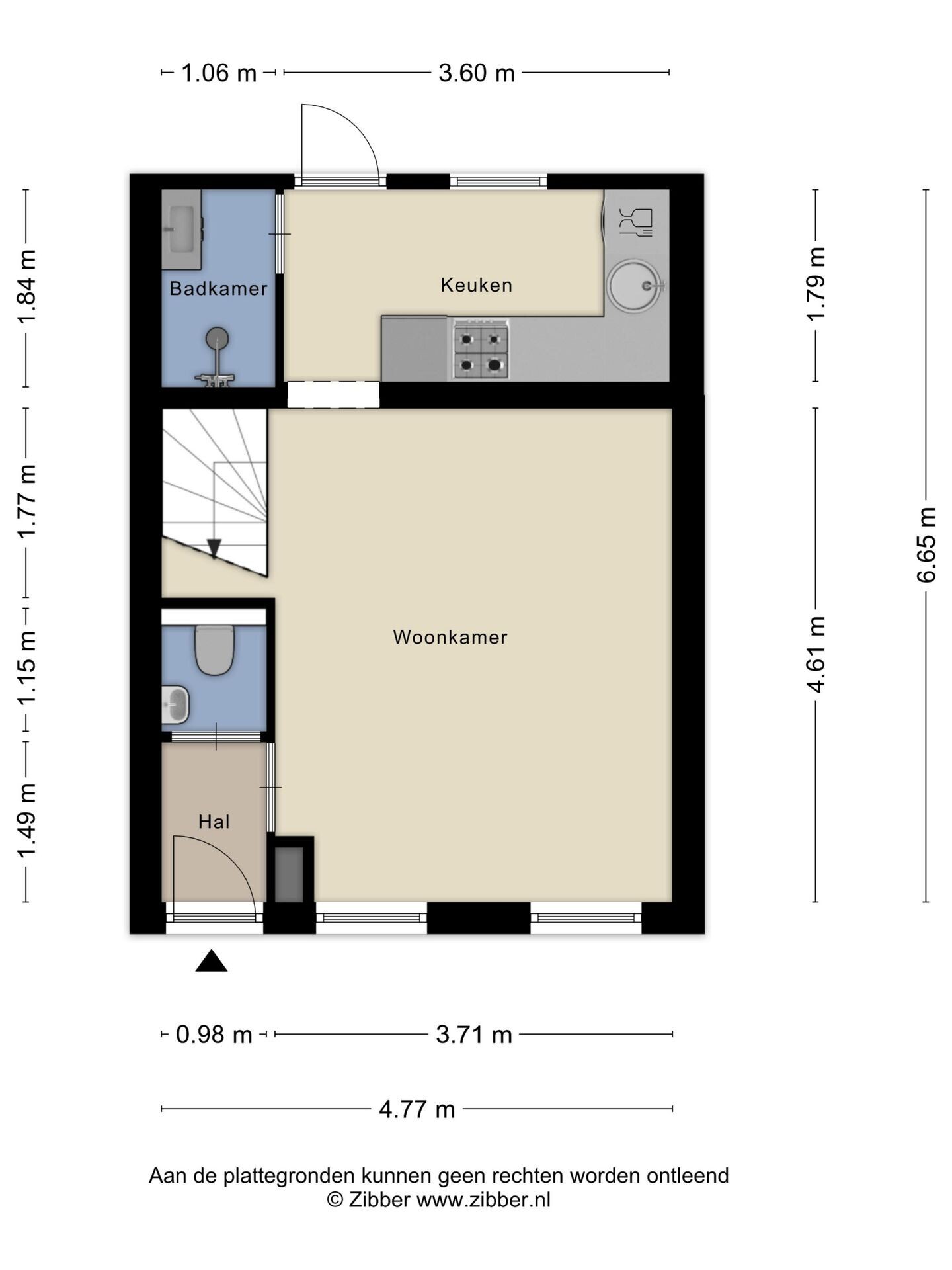 Tussenwoning te koop: Middenveer 78, Sliedrecht