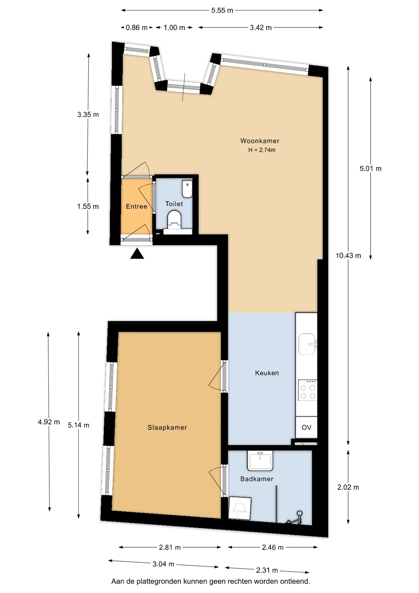 Appartement te koop: Nieuwstraat 1, Oudewater