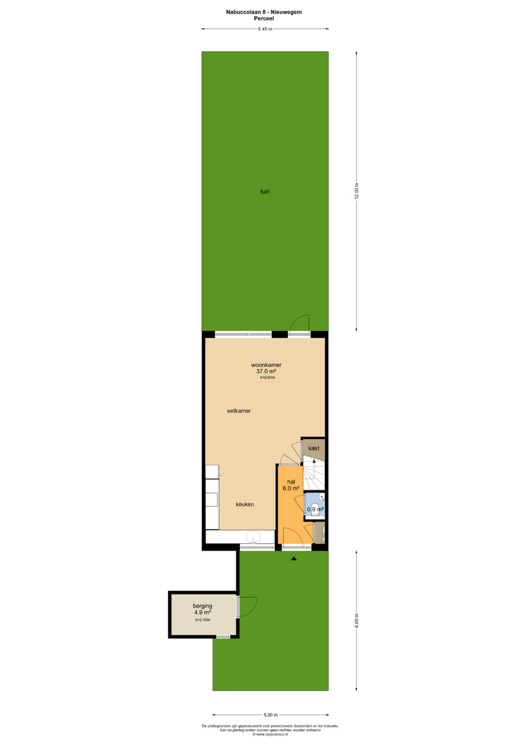 Tussenwoning te koop: Nabuccolaan 8, Nieuwegein
