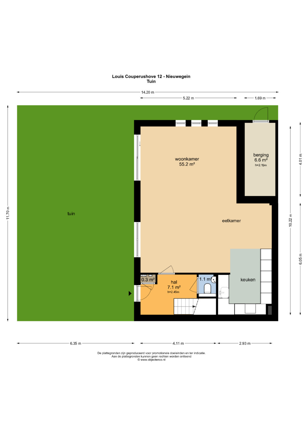 Tussenwoning te koop: Louis Couperushove 12, Nieuwegein