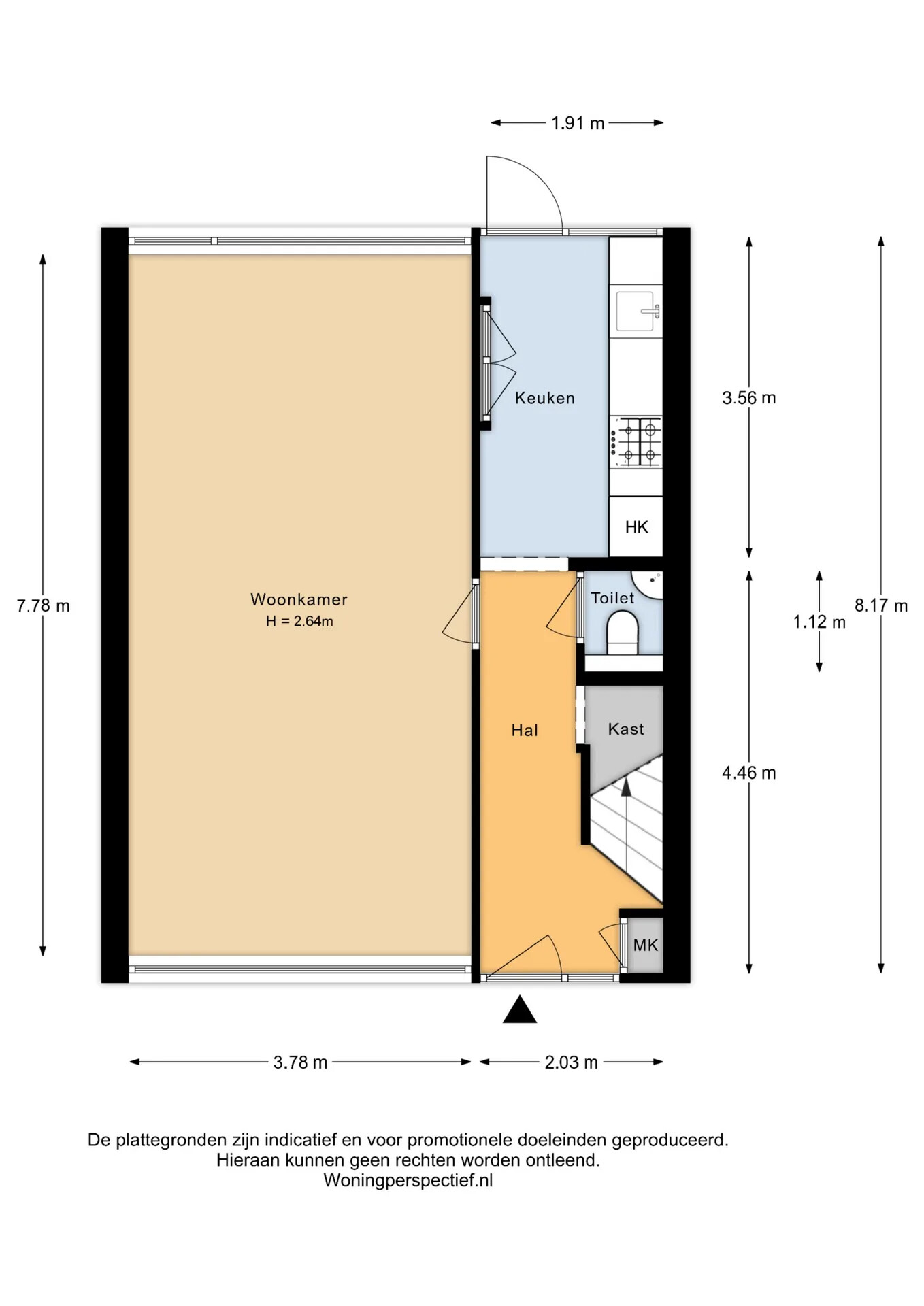 Tussenwoning te koop: Marius Bauerstraat 3, Woerden